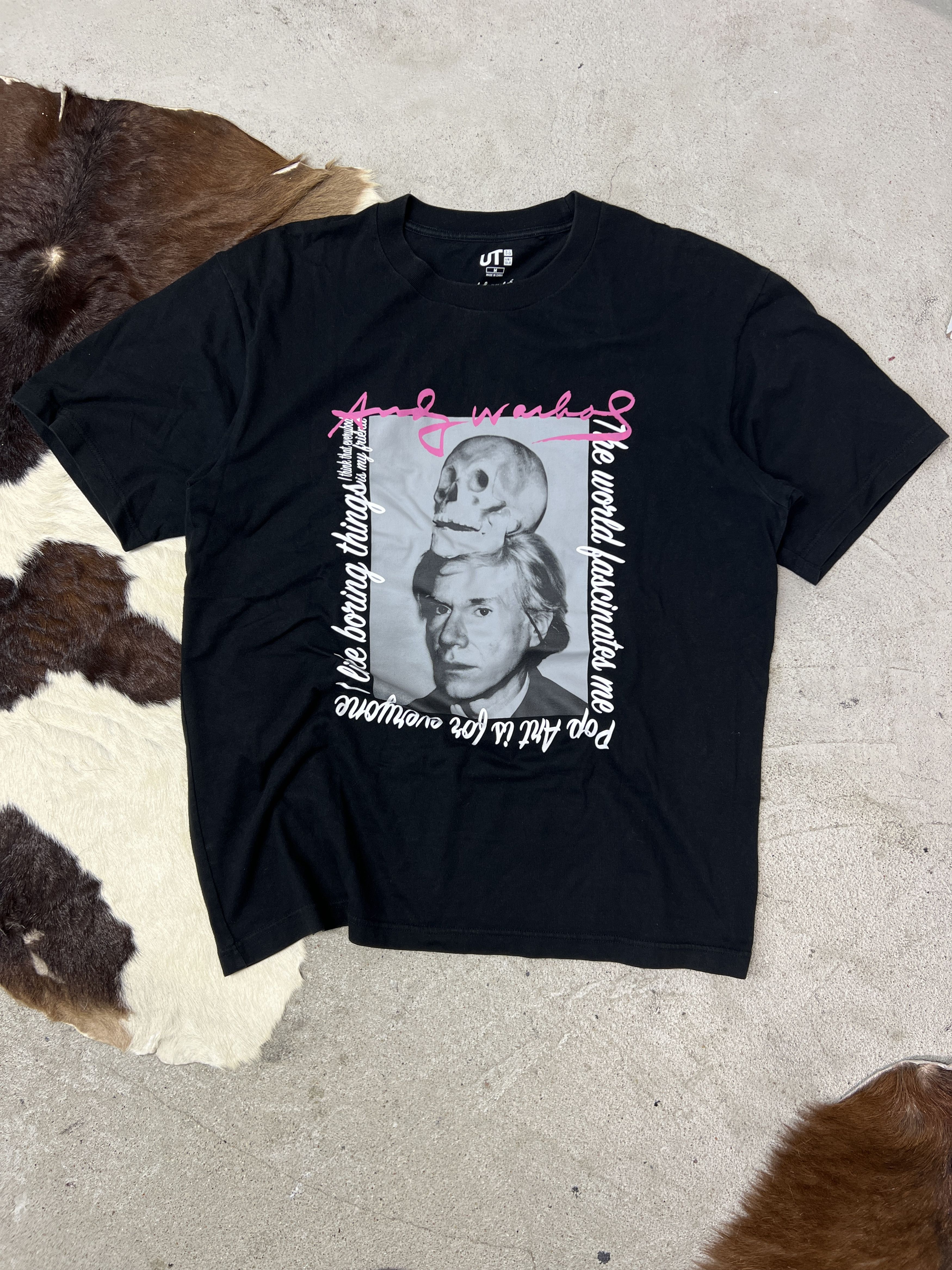 Vintage Vintage Streetwear Printed UNIQLO x Andy Warhol T-shirt Y2K Size US M / EU 48-50 / 2 - 1 Thumbnail