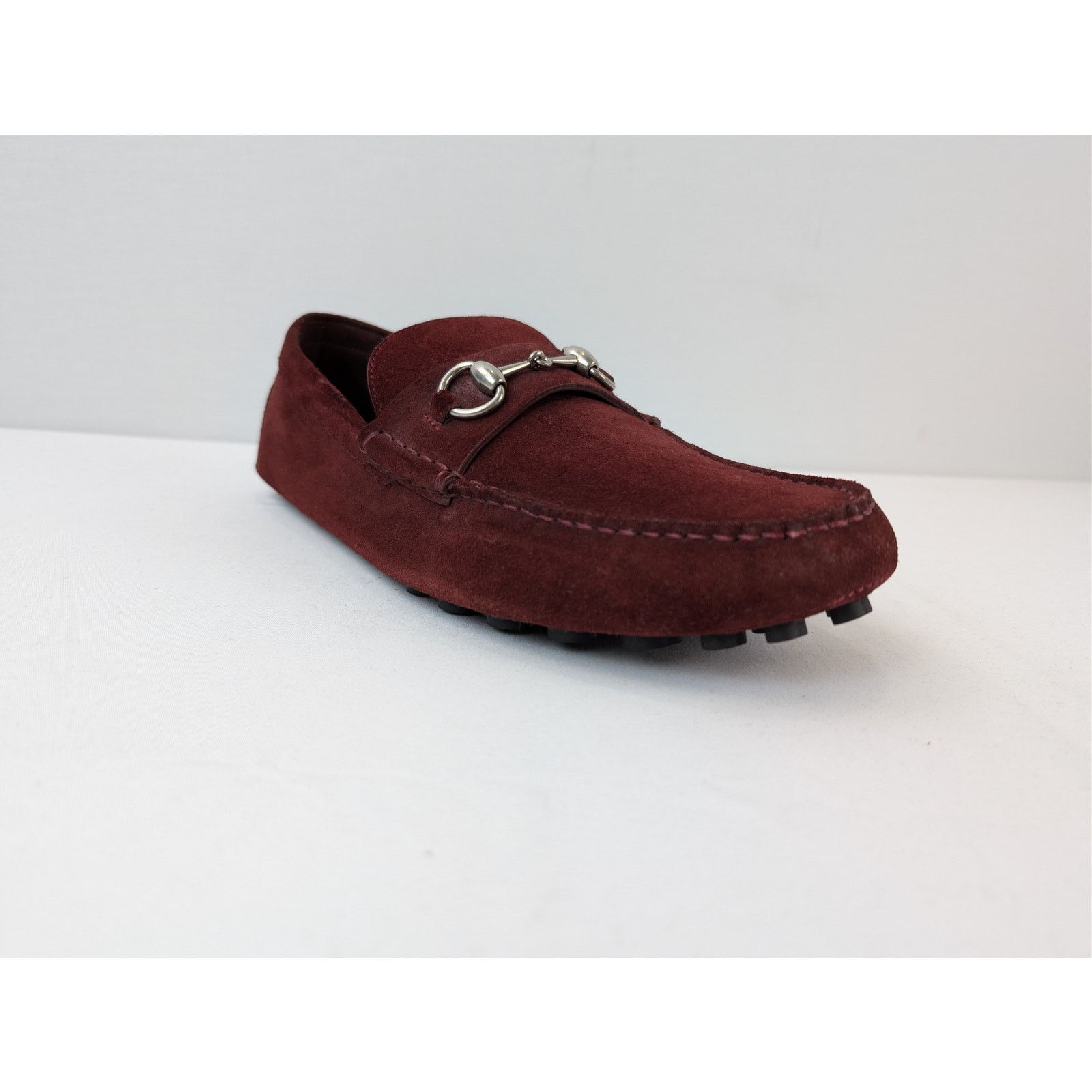 Gucci o1rshd1 Moccasin Leather Suede Sweet Loafers Shoe boots Size US 11.5 / EU 44-45 - 2 Thumbnail