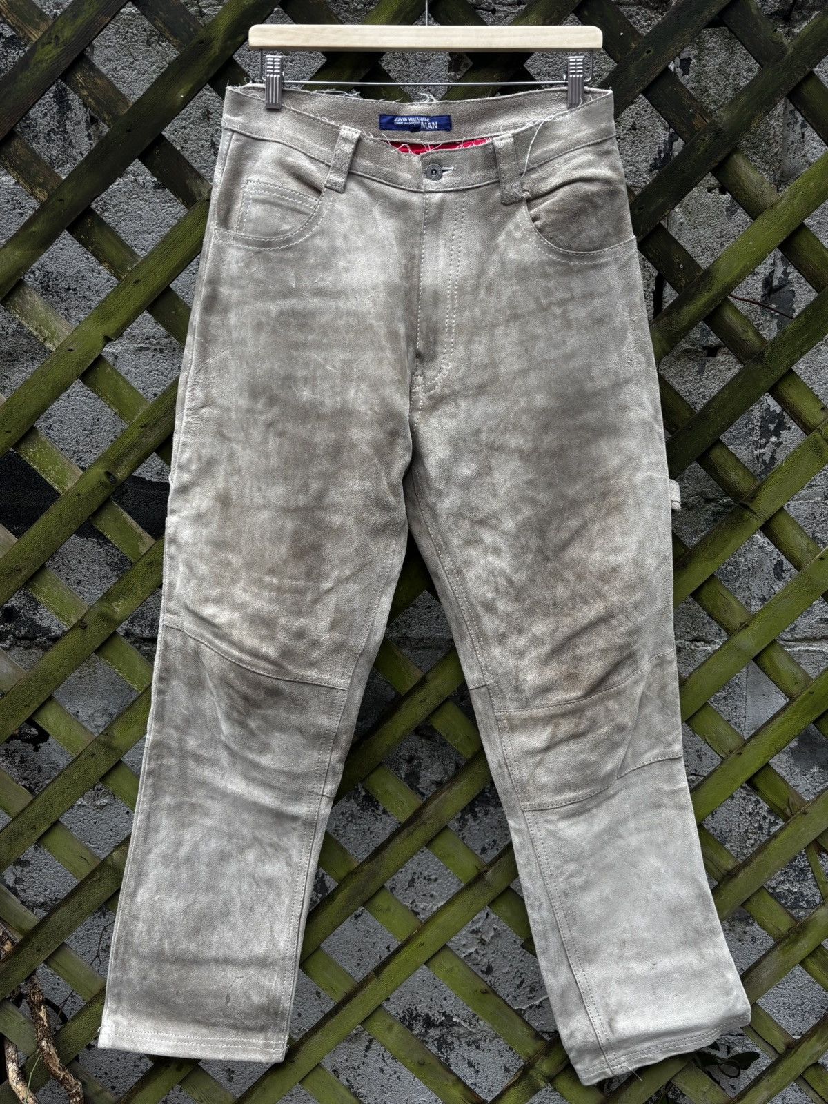 Junya Watanabe AW03 Heavyweight Suede Pants