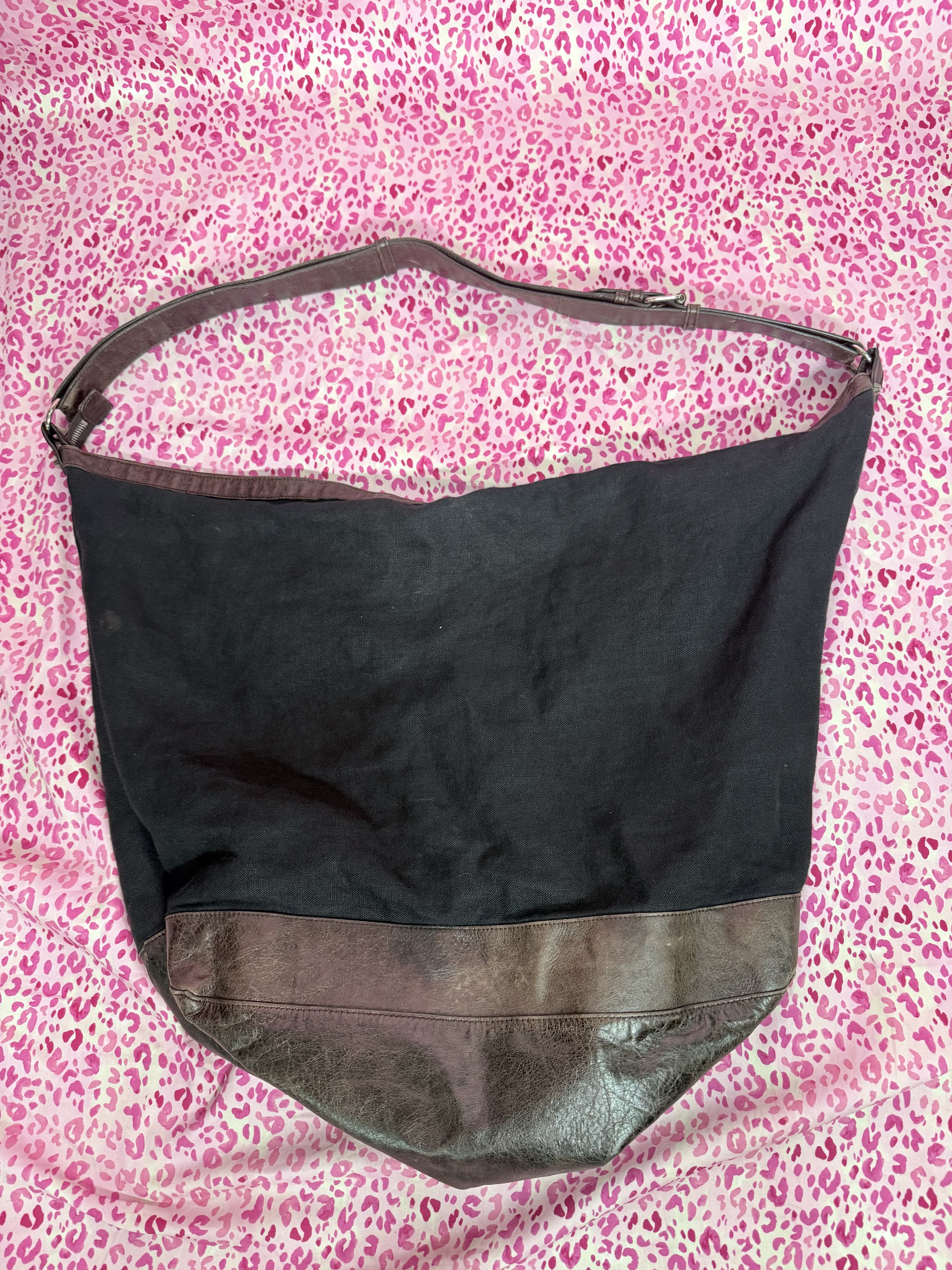 Balenciaga Vintage Courier XL Cloth and Leather Bag Size ONE SIZE - 5 Thumbnail