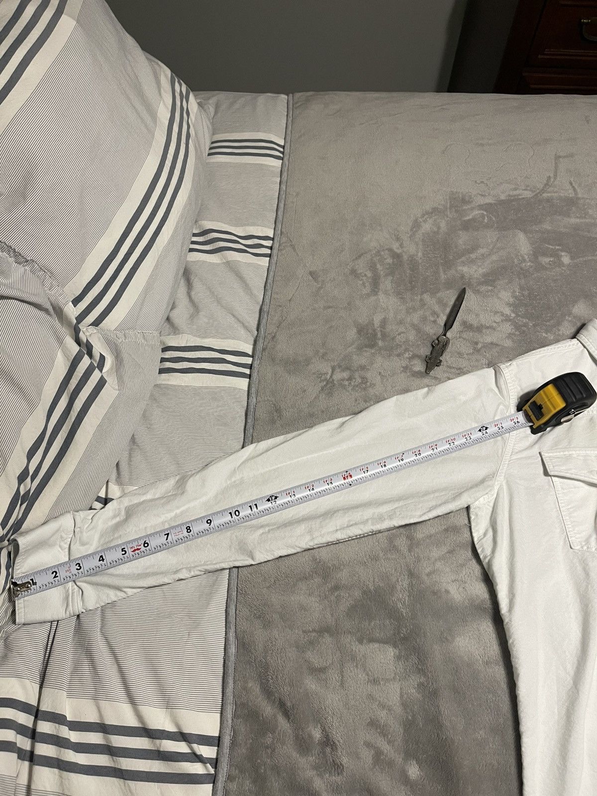 Off-White × Virgil Abloh OFF-WHITE C/O VIRGIL ABLOH RARE FIRE HAZARD TAPE SIZE LARGE Size US L / EU 52-54 / 3 - 6 Thumbnail