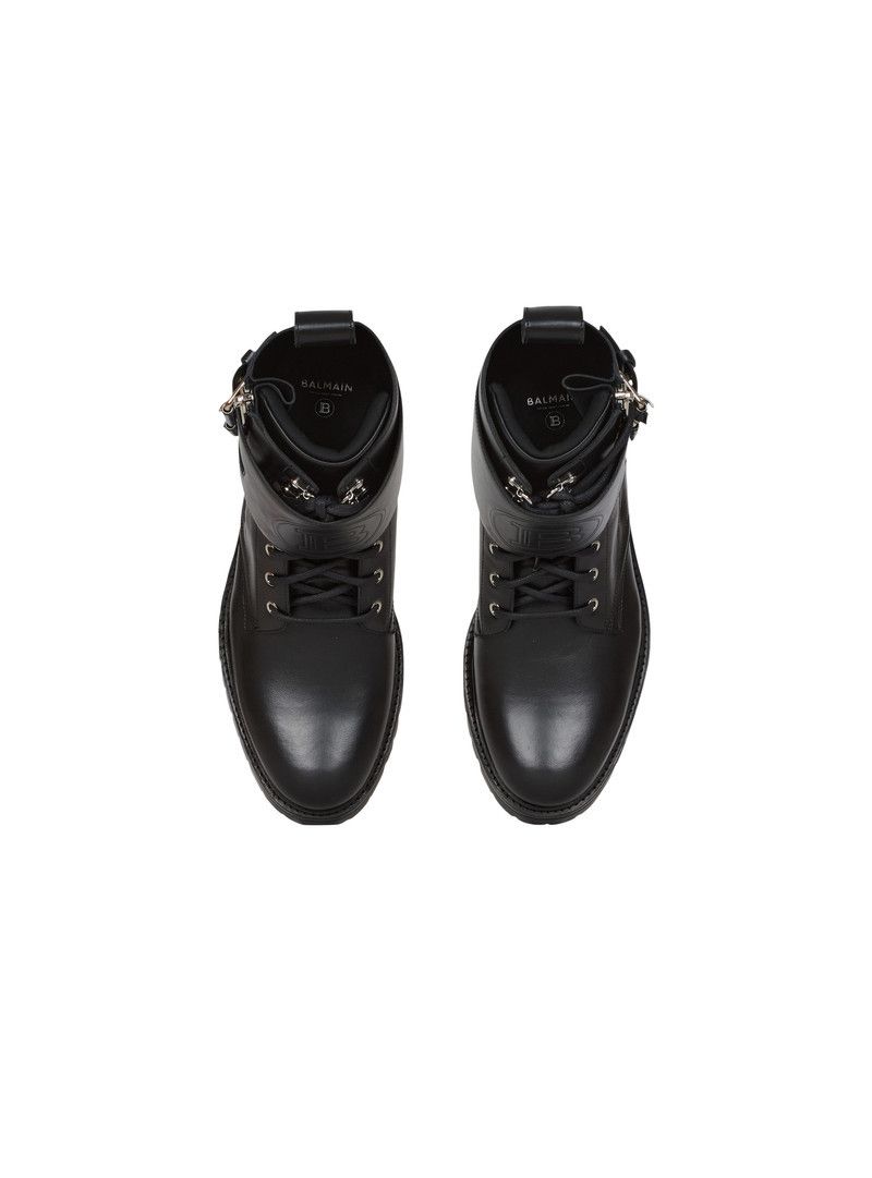 Balmain o1y0426 Ankle Boots in Black Size US 7 / EU 40 - 6 Thumbnail