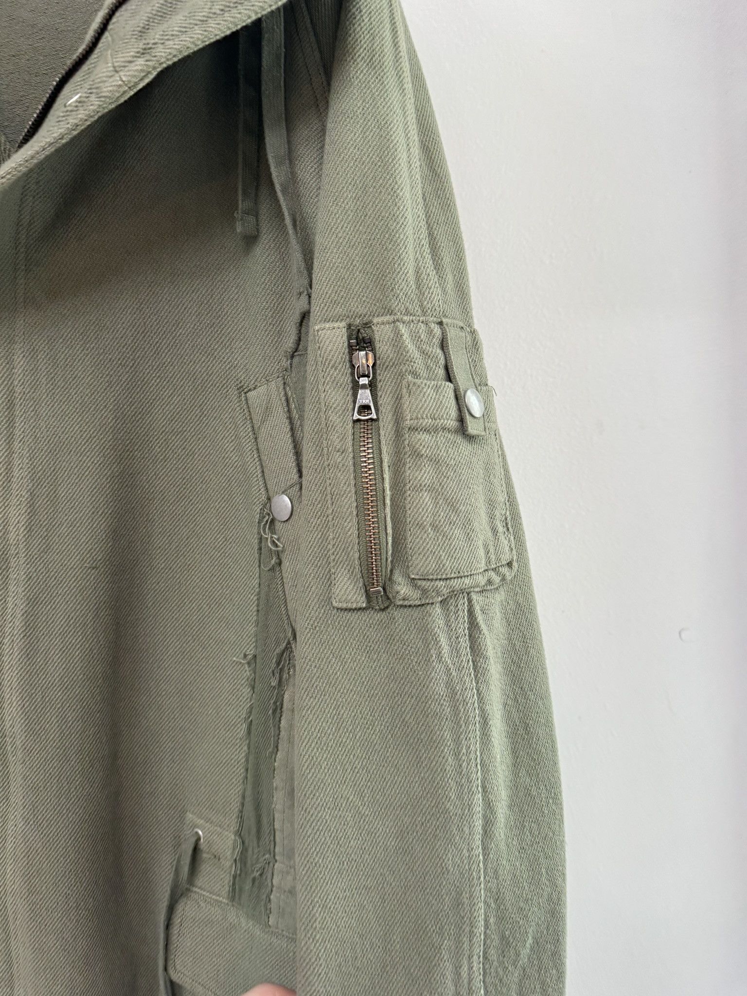John Elliott JOHN ELLIOTT Heavy Olive Green Parka *SAMPLE* (UNRELEASED) Size US M / EU 48-50 / 2 - 6 Thumbnail