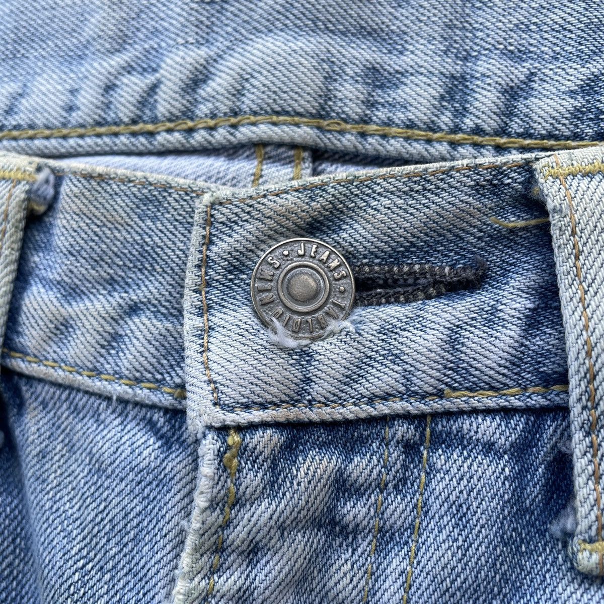 Japanese Brand × Jean × Vintage Vintage Japanese Mud Wash Faded Denim Jeans Pants Distressed Size US 32 / EU 48 - 6 Thumbnail
