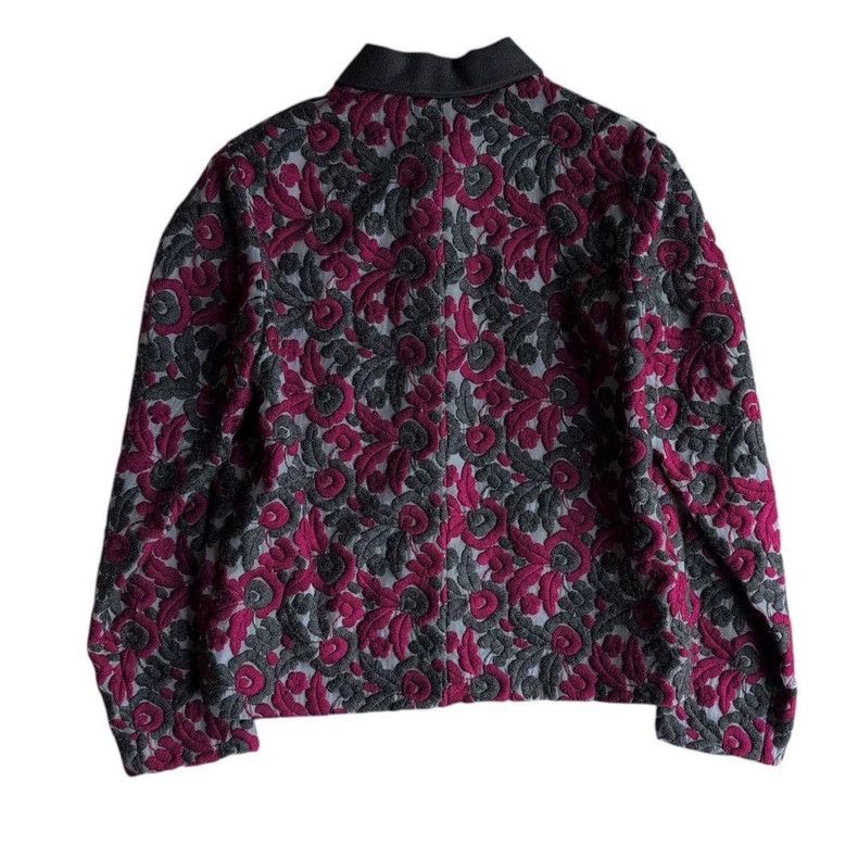Other Comme Des Garcons Granny Coat Embroidered Flower Coat Size S / US 4 / IT 40 - 4 Thumbnail