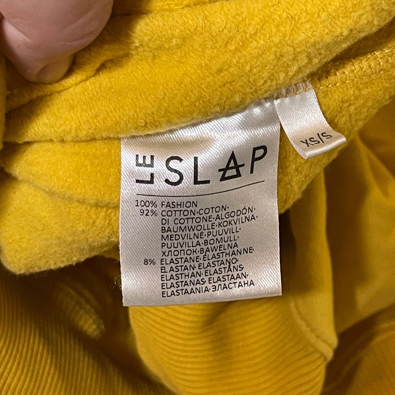 Other Le SLAP NECK Unisex yellow mustard turtleneck sweater XS /S Size S / US 4 / IT 40 - 4 Thumbnail
