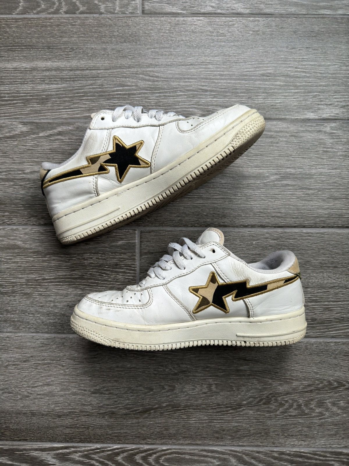 Bape Bape first camo vintage bapestas Size US 8 / EU 41 - 3 Thumbnail