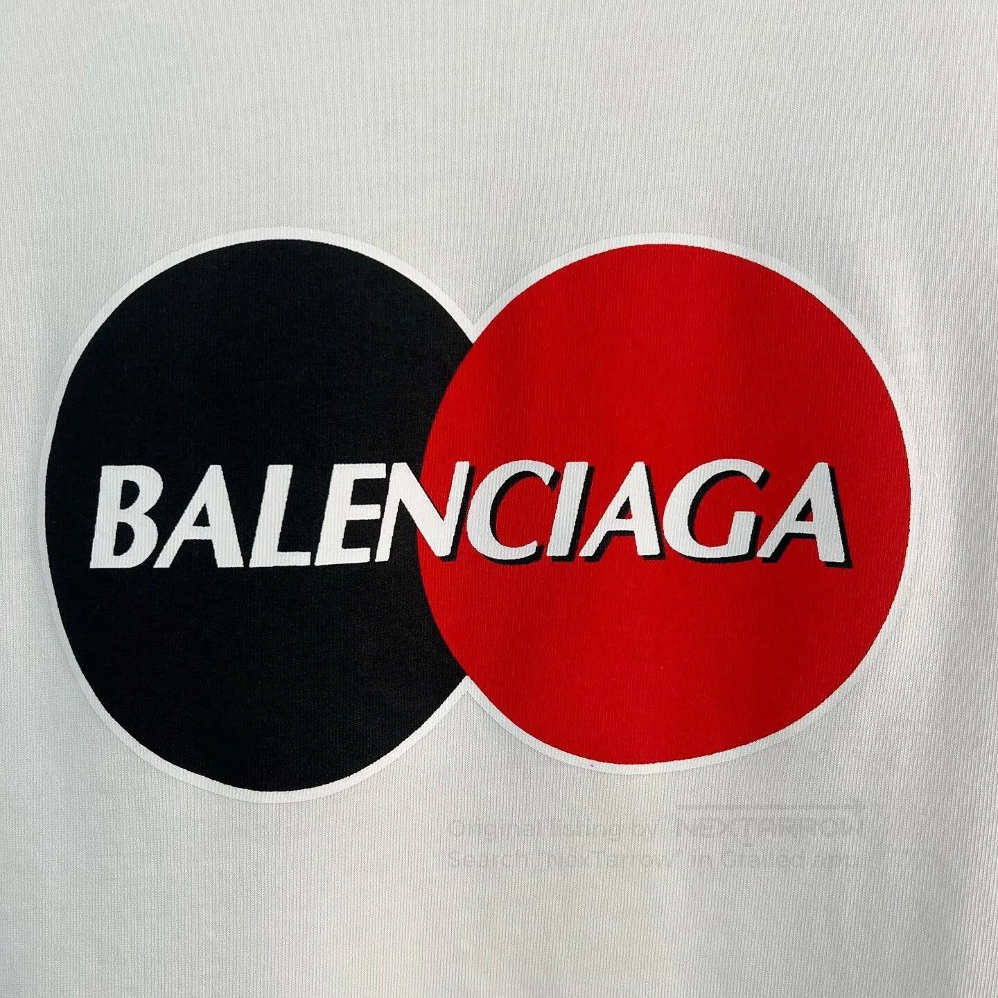 Balenciaga Balenciaga Classic Logo Print Crew Neck T-shirt. Size S / US 4 / IT 40 - 5 Thumbnail
