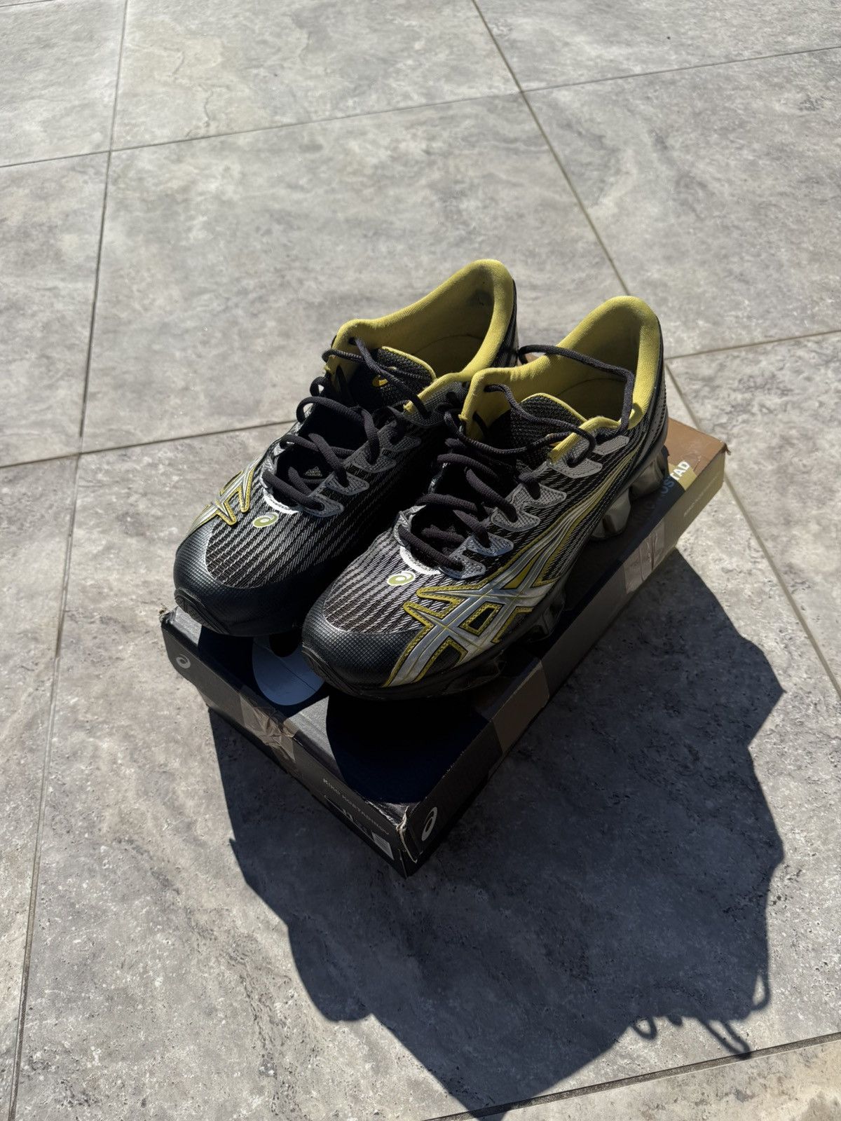 Asics × Kiko Kostadinov Kiko Kostadinov Gel Quantum Levitrack Meteorite/Cress Green Size US 11 / EU 44 - 7 Thumbnail