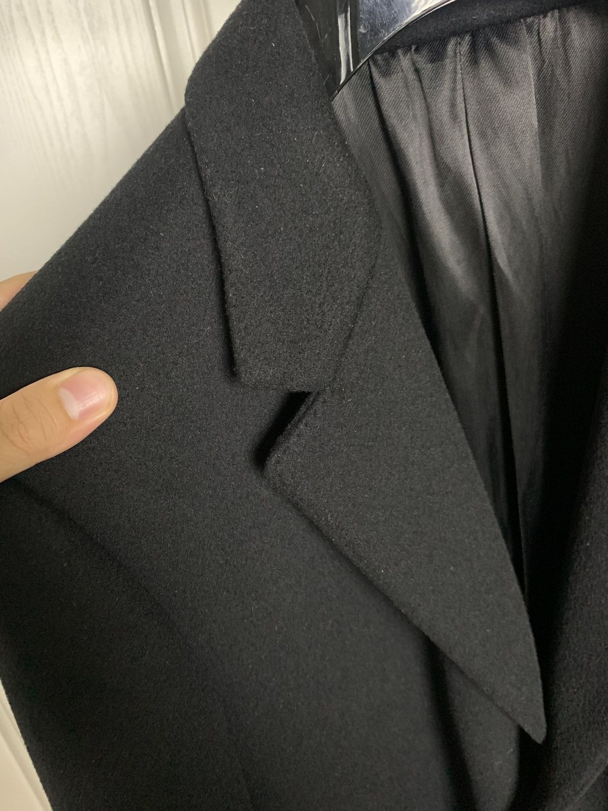 Celine Celine 2019SS Cashmere Black Chesterfield coat Size US M / EU 48-50 / 2 - 3 Thumbnail