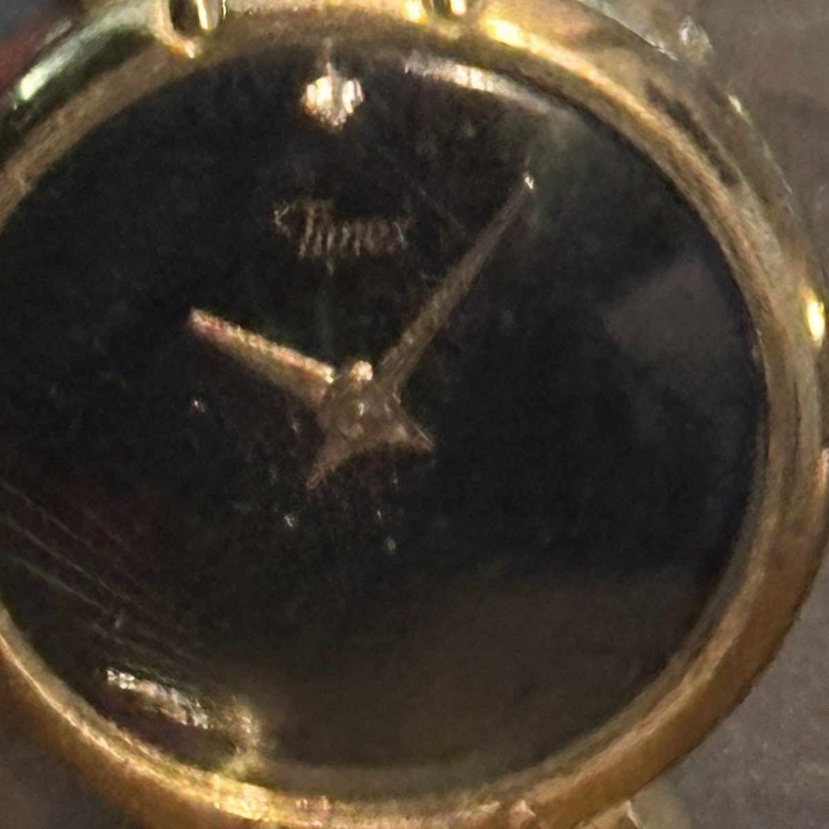 Timex Vintage Timex gold tone stretch band diamond accent watch Size ONE SIZE - 6 Thumbnail
