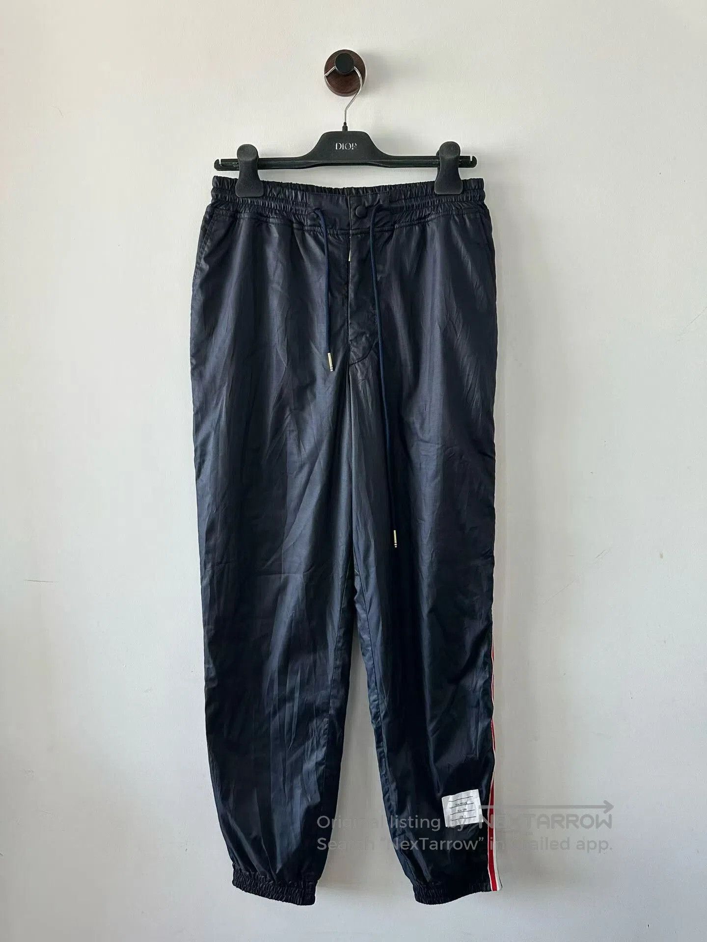 Thom Browne Thom Browne Striped Nylon Sweatpants. Size US 26 / EU 42 - 1 Thumbnail