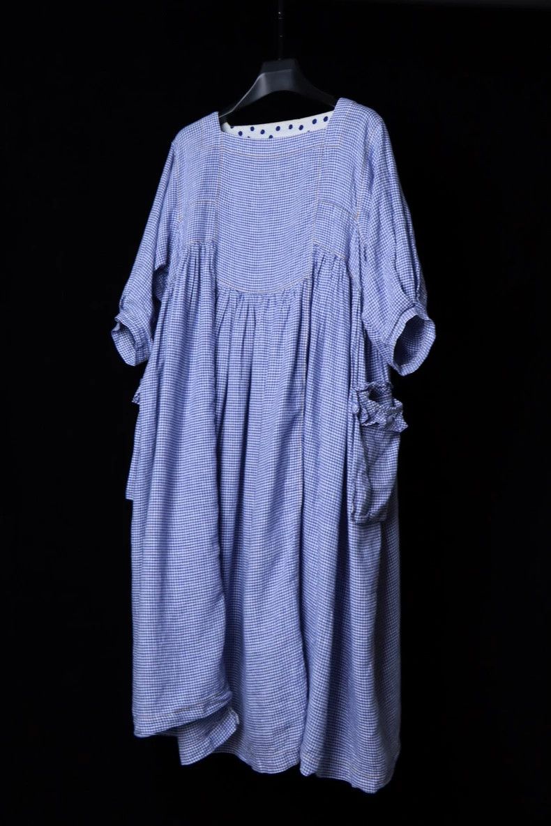 Comme des Garcons Comme Des Garcons Bud pocket patchwork plaid dress Size M / US 6-8 / IT 42-44 - 1 Thumbnail