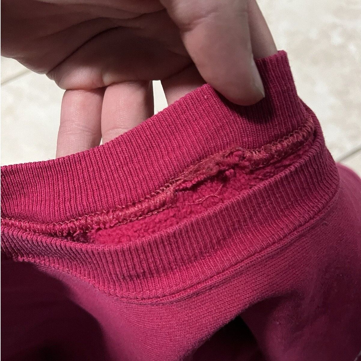 Vintage Vintage 1990s Champion Reverse Weave Fuchsia Rare Size XXL Size US XXL / EU 58 / 5 - 5 Thumbnail