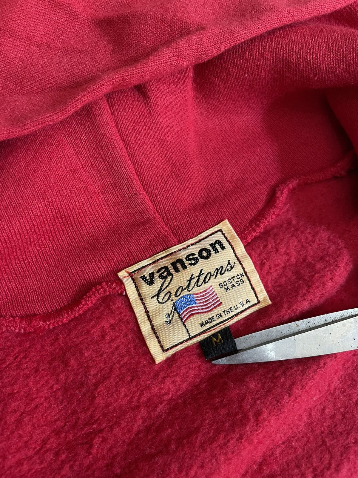 Vanson Leathers Vintage vanson leather zipper hoodie Size US M / EU 48-50 / 2 - 5 Thumbnail