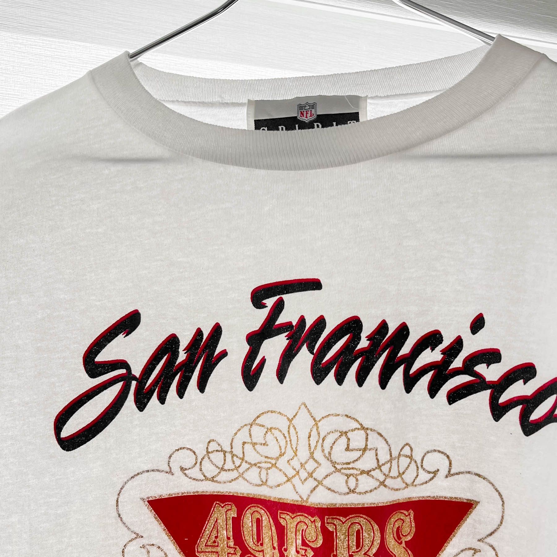 Vintage Vintage 1992 San Francisco 49'ers Cliff Engle SS T-Shirt US Size US XL / EU 56 / 4 - 2 Thumbnail