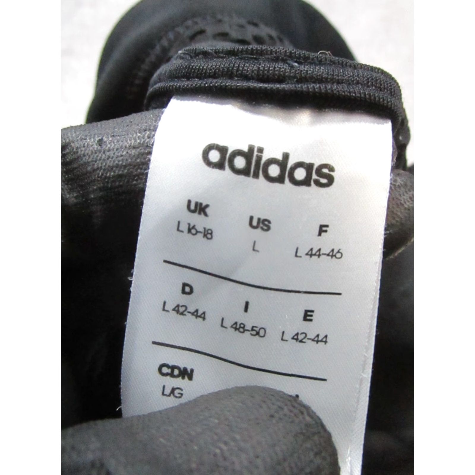 Adidas Adidas Hoodie Mens Large Black Running Pullover Size US L / EU 52-54 / 3 - 3 Thumbnail