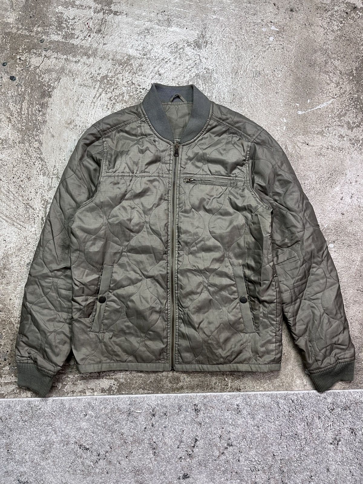 Vintage 1990s VINTAGE LINER JACKET - LOT № 2269 Size US L / EU 52-54 / 3 - 1 Thumbnail
