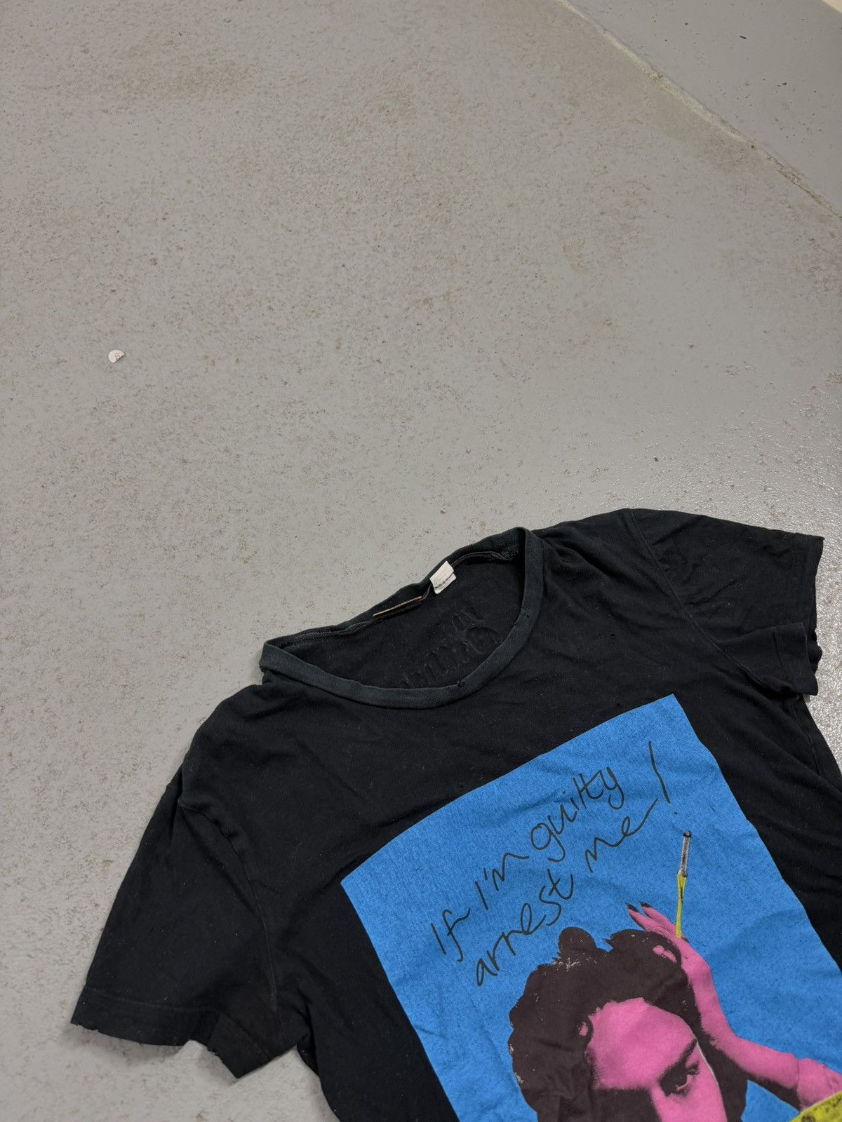 John Galliano John Galliano If Im Guilty Arrest Me 00s Vintage T-Shirt Size US XS / EU 42 / 0 - 4 Thumbnail