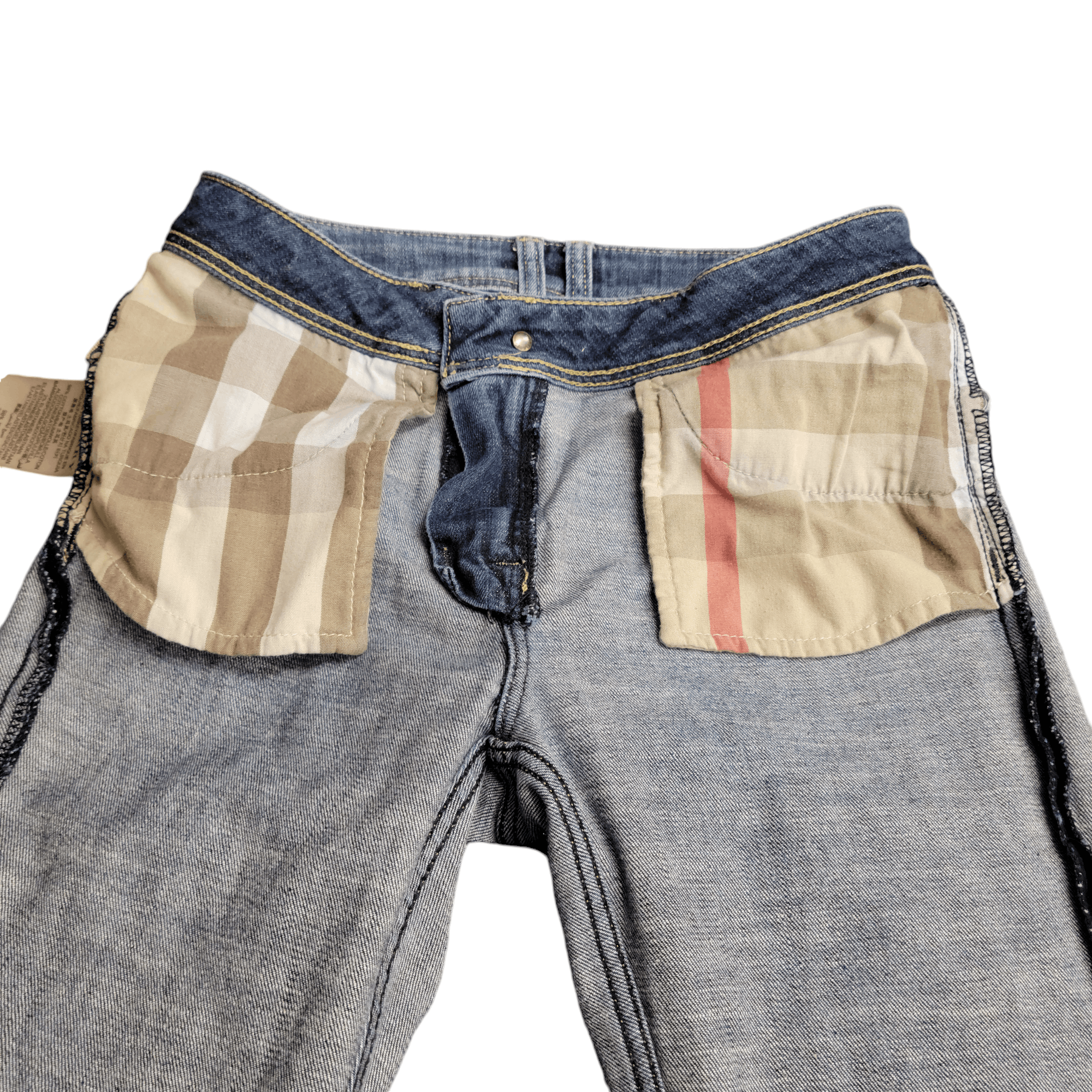Burberry Burberry Brit Stretfield Straight Blue Jeans Size 25" / US 0 / IT 36 - 10 Thumbnail