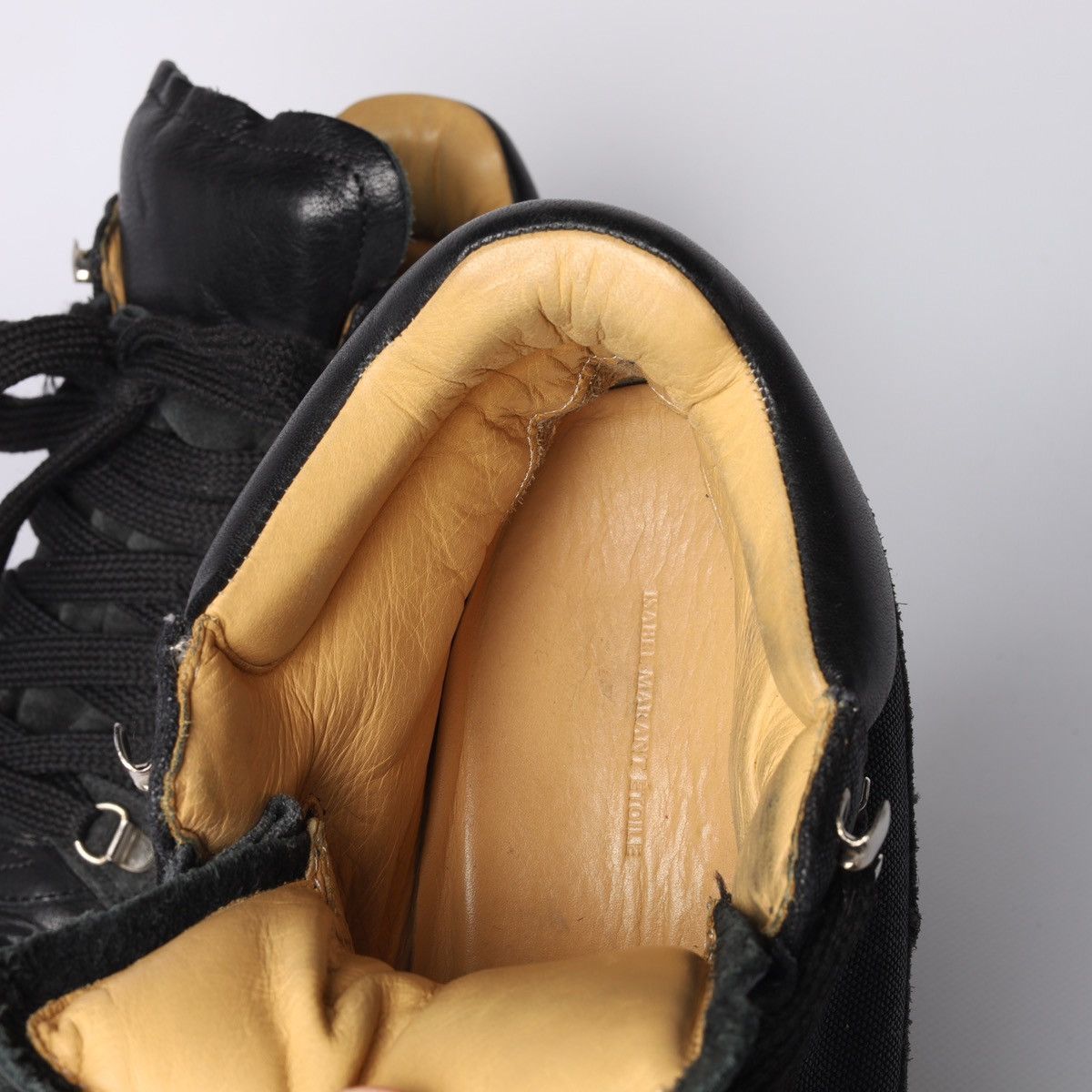 Isabel Marant × Isabel Marant Etoile Isabel Marant Leather Suede Brent Hiking Boots Winter Shoes Size US 9 / IT 39 - 8 Thumbnail