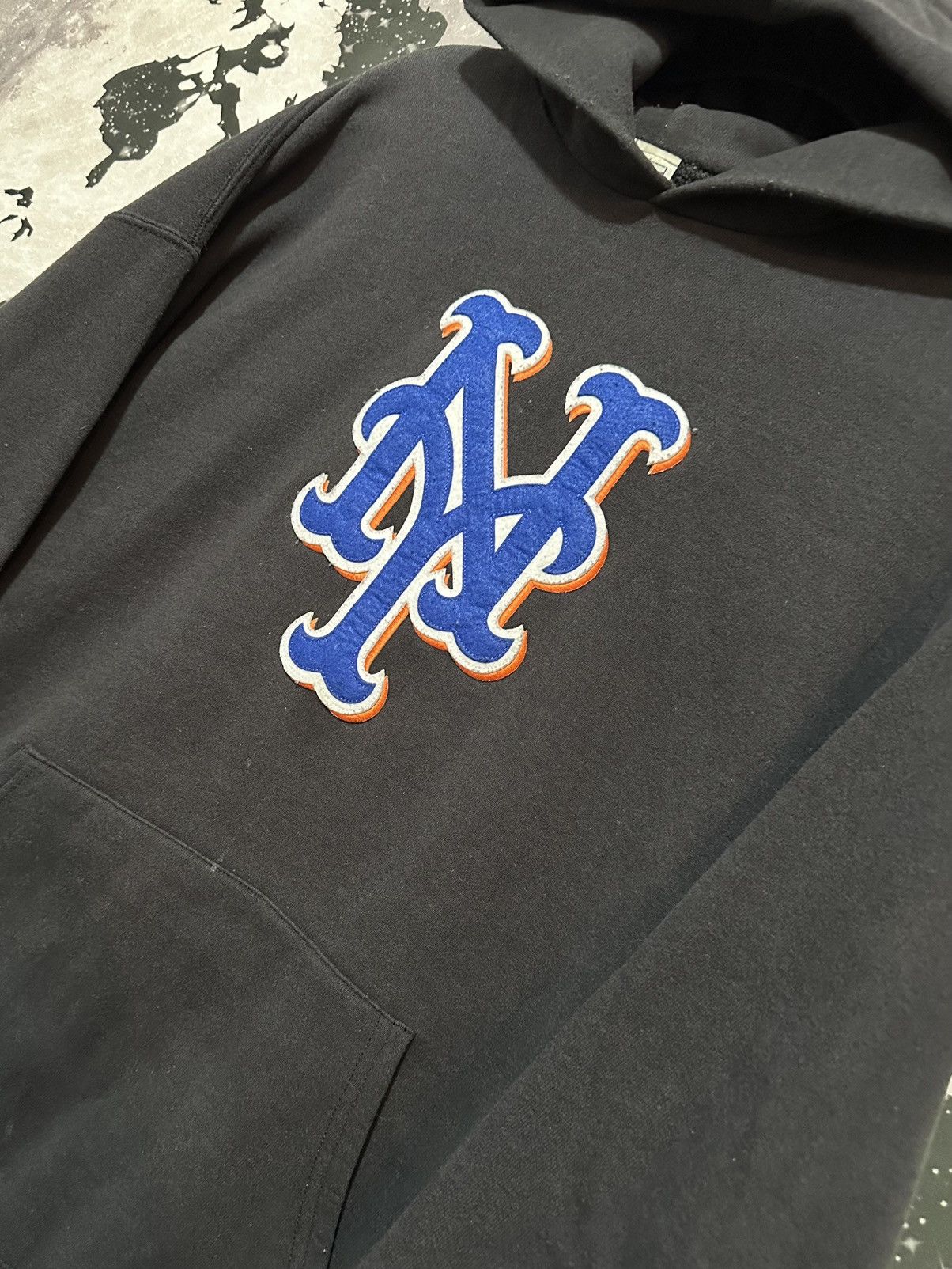 Lee New York Mets Lee Sport hoodie Size US XXL / EU 58 / 5 - 2 Thumbnail
