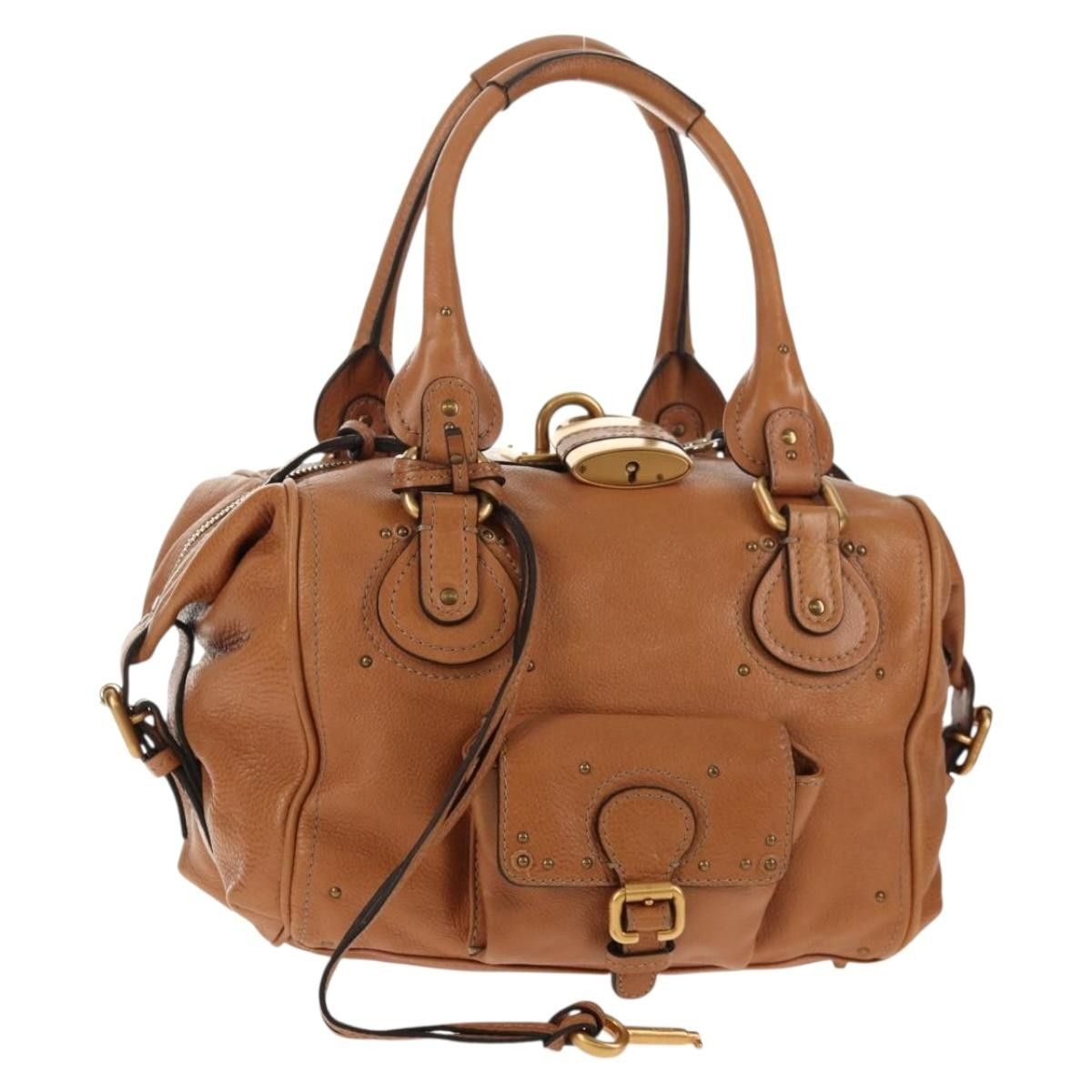 Chloe Chloe Paddington Lock Handbag Leather Size ONE SIZE - 1 Thumbnail