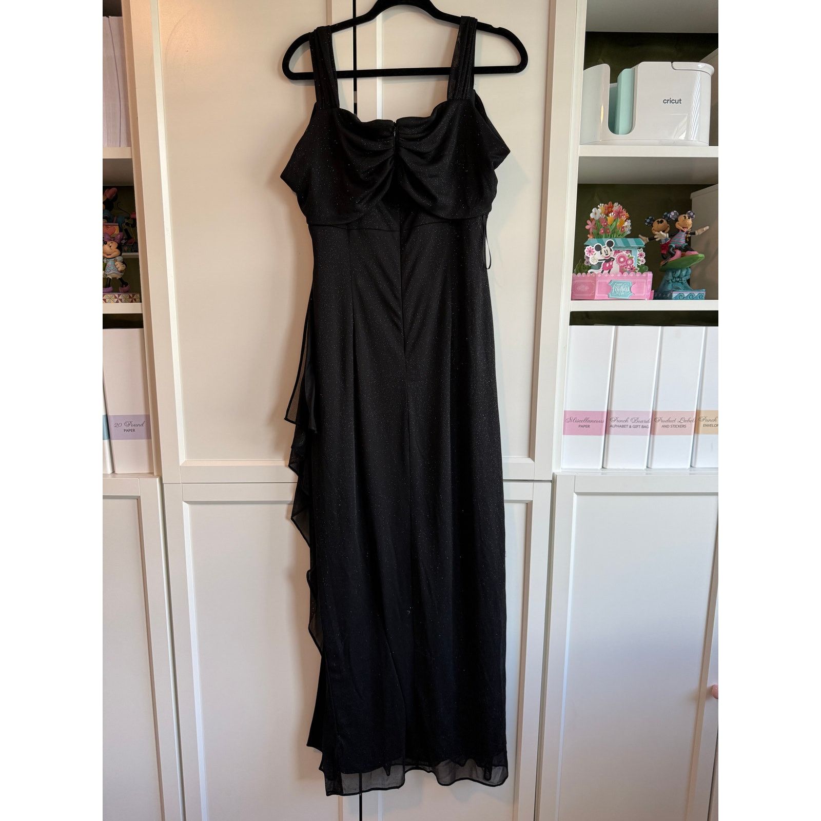 Alex Evenings Alex Evenings Black Sleeveless Gown Women 12 - F016 Size XL / US 12-14 / IT 48-50 - 6 Thumbnail