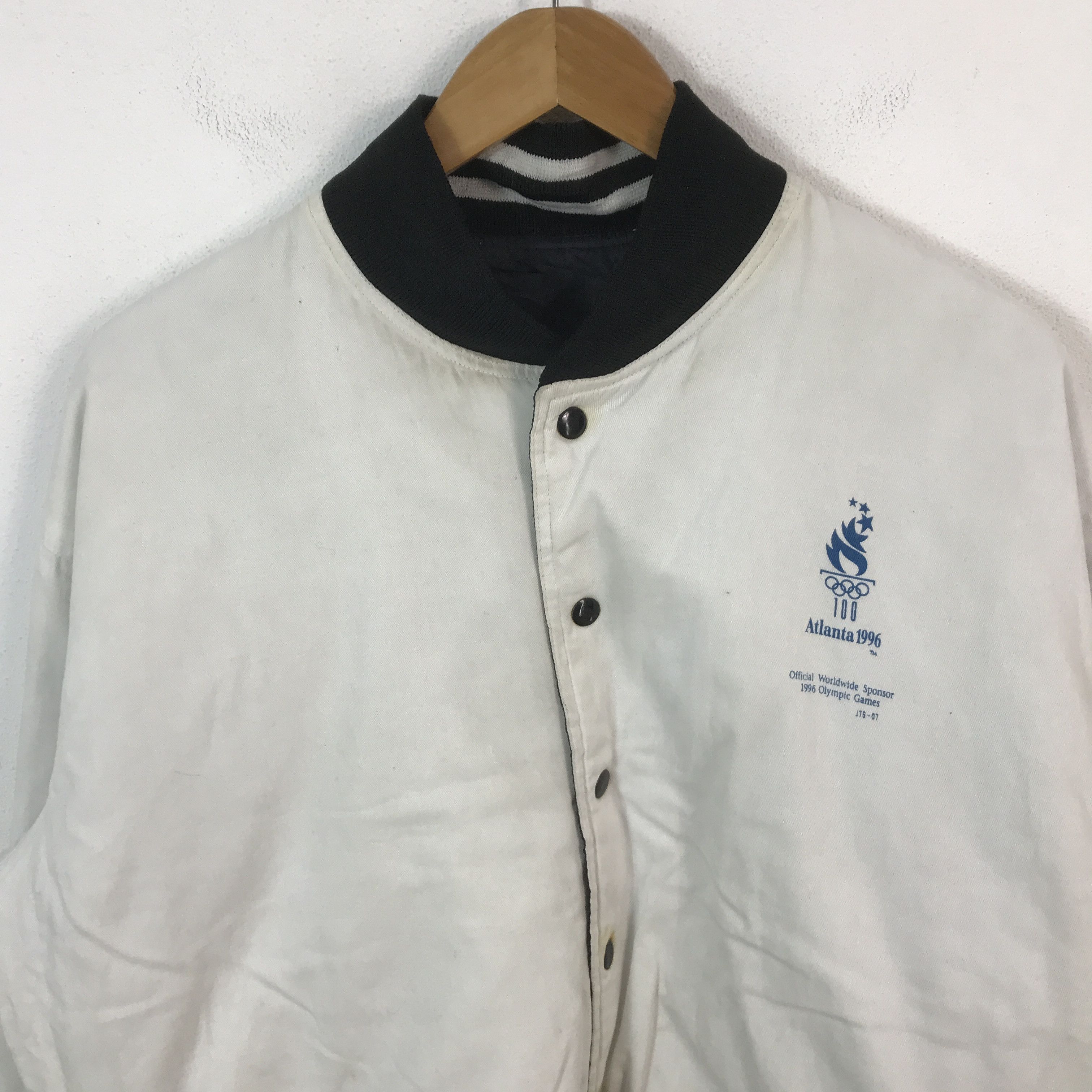 Japanese Brand Vintage Atlanta 1996 X Panasonic snap Button jacket Size US L / EU 52-54 / 3 - 3 Thumbnail