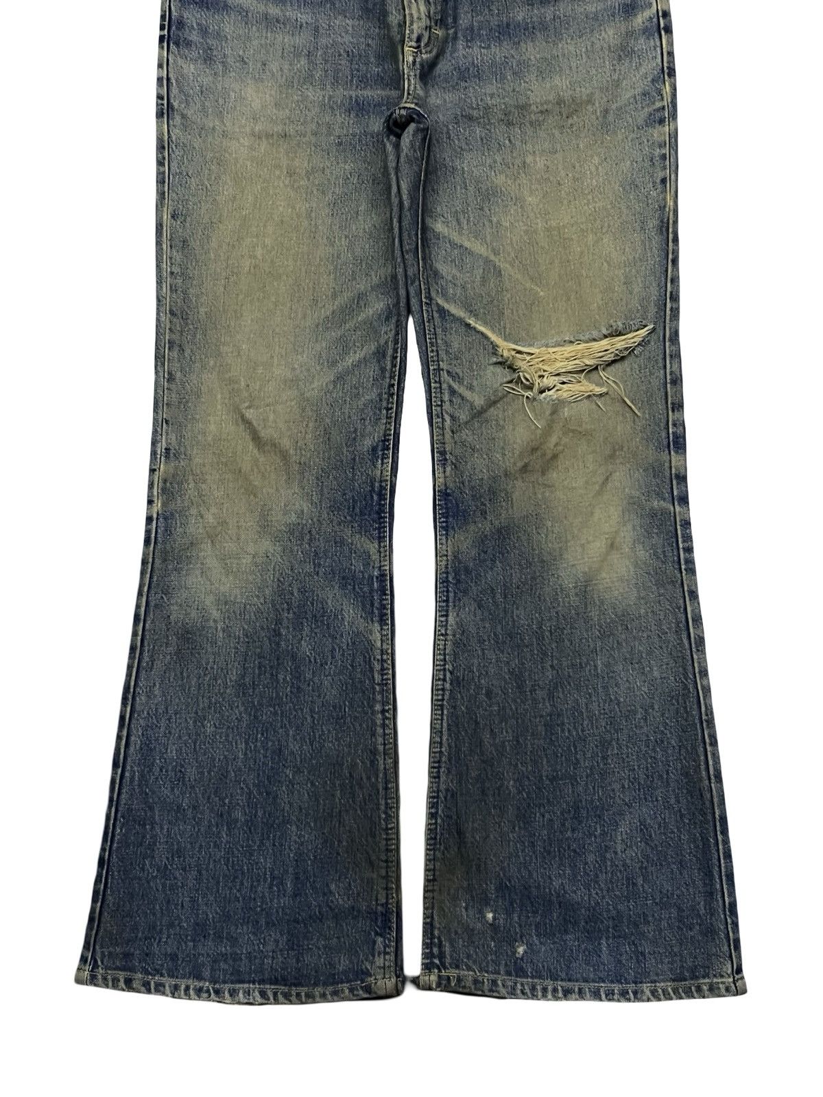 Lee Vintage Lee Riders Japan - Faded Dirty Mud Wash Denim - W31 Size US 31 - 6 Thumbnail