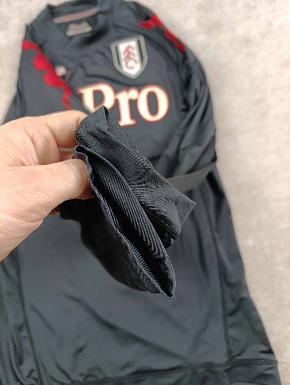 Kappa FULHAM KAPPA 2011/12 AWAY FOOTBALL SHIRT LONG SLEEVE JERSEY Size US S / EU 44-46 / 1 - 6 Thumbnail