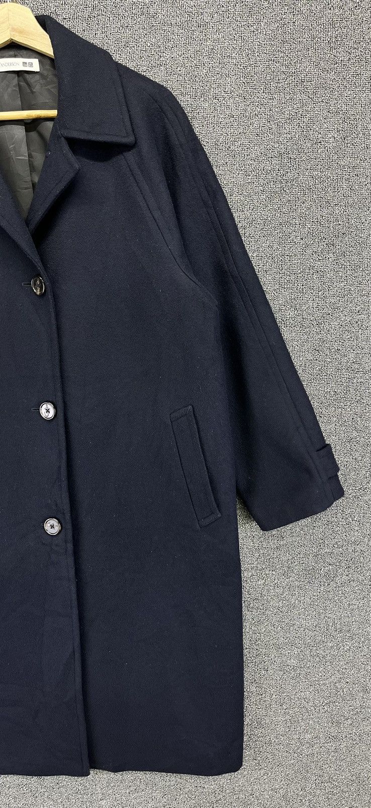 JW Anderson × Uniqlo J.W.Anderson Uniqlo Button Up Wool Long Jacket Size US L / EU 52-54 / 3 - 4 Thumbnail