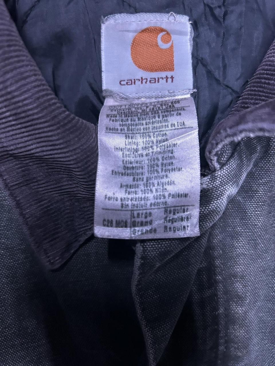 Carhartt Vintage carhartt workwear chore jacket insane distressing Size US L / EU 52-54 / 3 - 6 Thumbnail