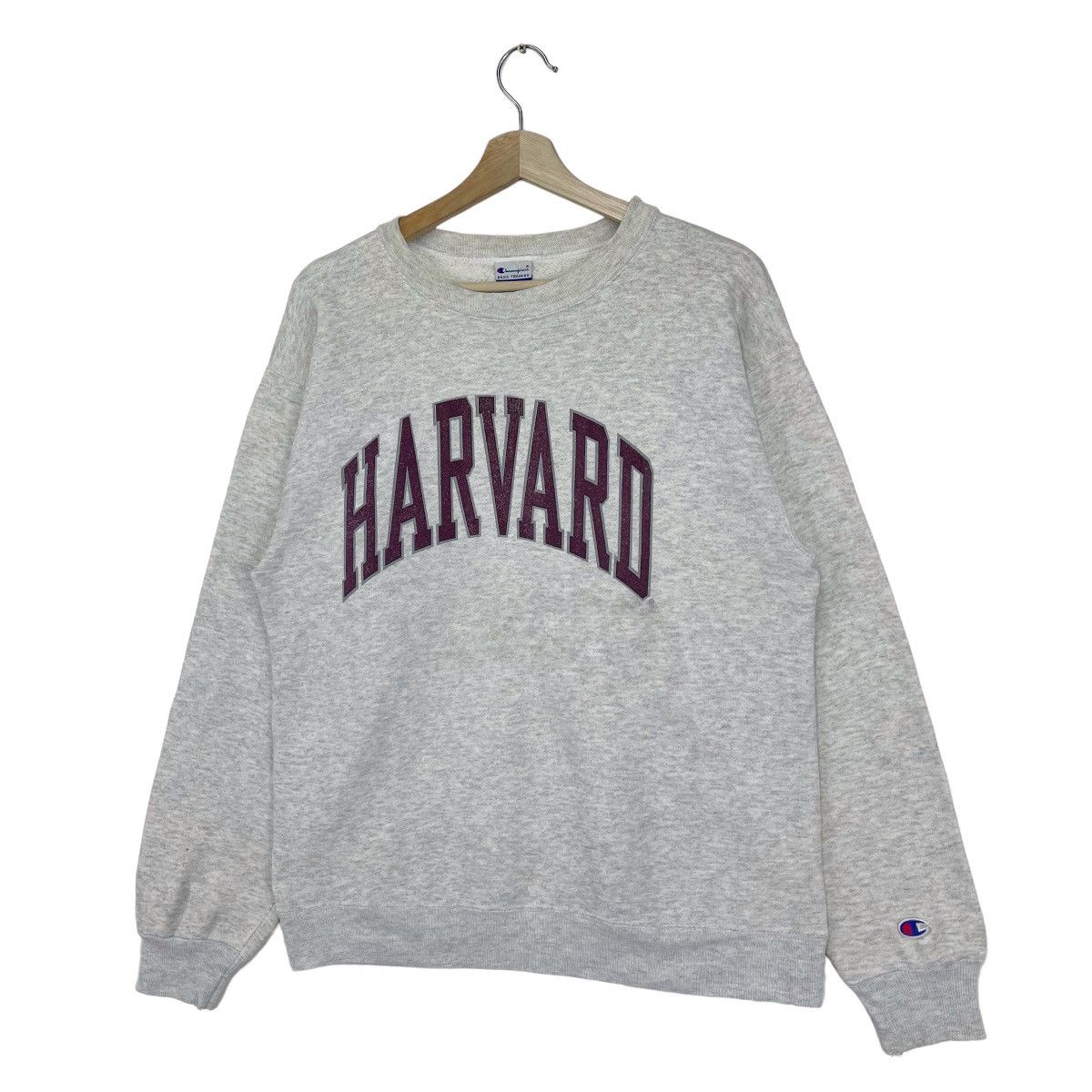 Champion × Vintage 90’s Harvard University Champion Sweatshirt Size US M / EU 48-50 / 2 - 2 Thumbnail
