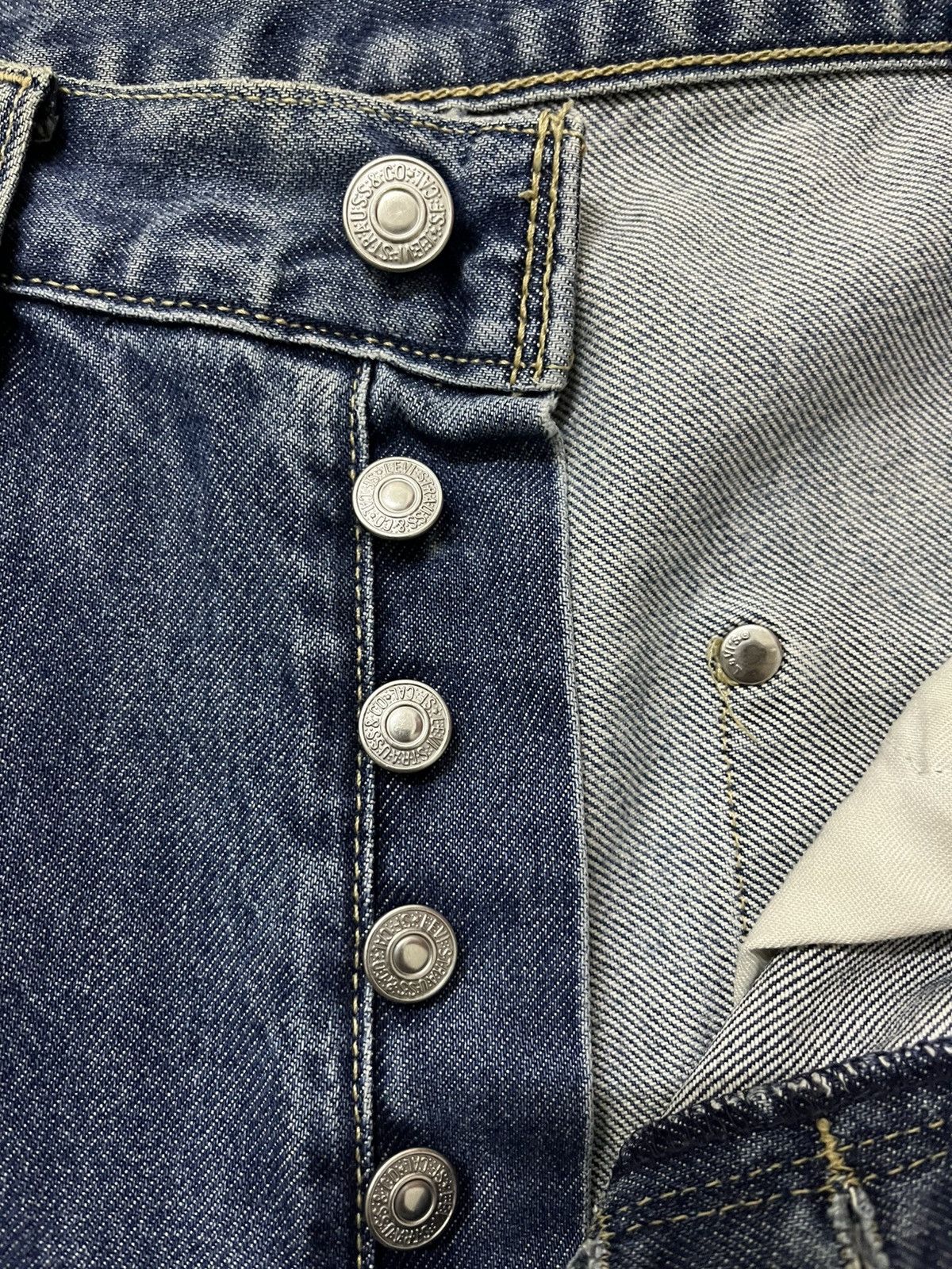 Levi's Vintage Clothing VTG 2000 Levis Engineered Jeans 003 Twisted Leg Archival Y2K Size US 30 / EU 46 - 5 Thumbnail