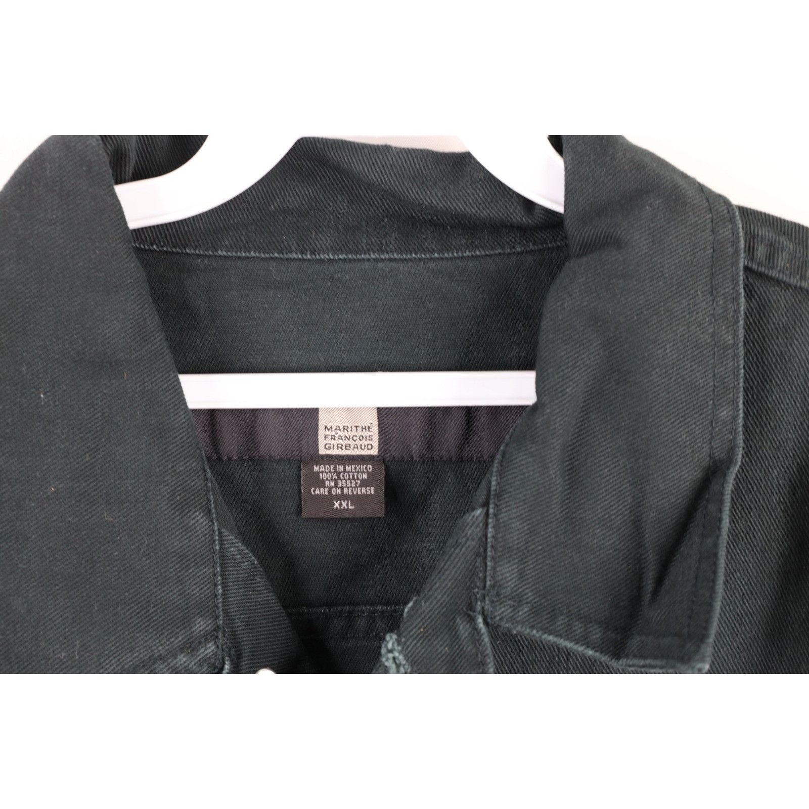 Marithe + Francois Girbaud × Vintage NOS Vintage 90s Marithe Francois Girbaud Denim Jacket Size US XXL / EU 58 / 5 - 8 Thumbnail