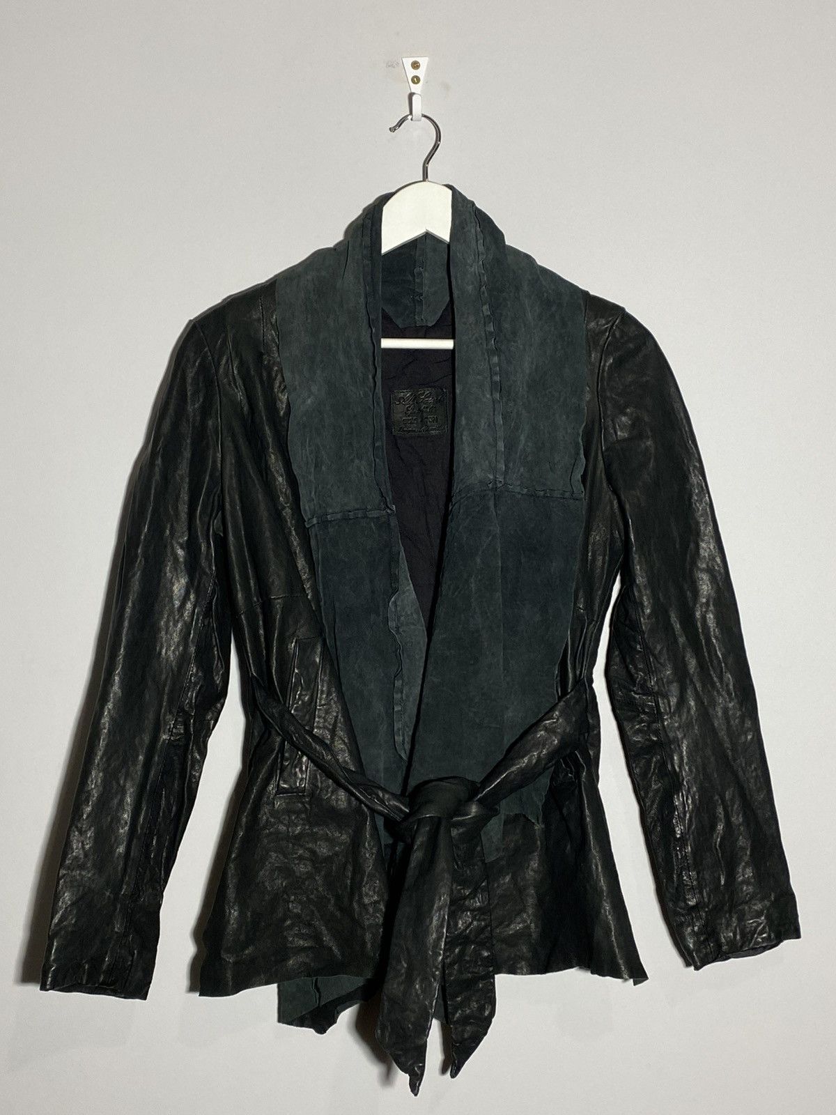 Allsaints Vintage All Saints Tilbury Leather Jacket Rare Avant Garde Size M / US 6-8 / IT 42-44 - 1 Thumbnail