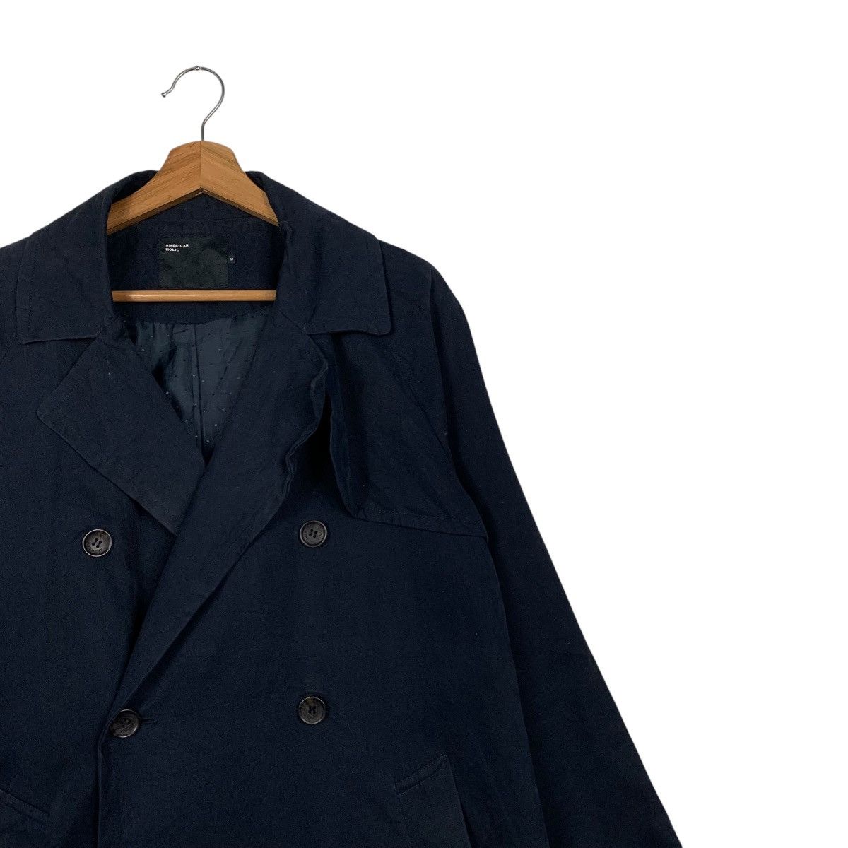 Japanese Brand American Holic Double Breasted Coat Size US M / EU 48-50 / 2 - 6 Thumbnail