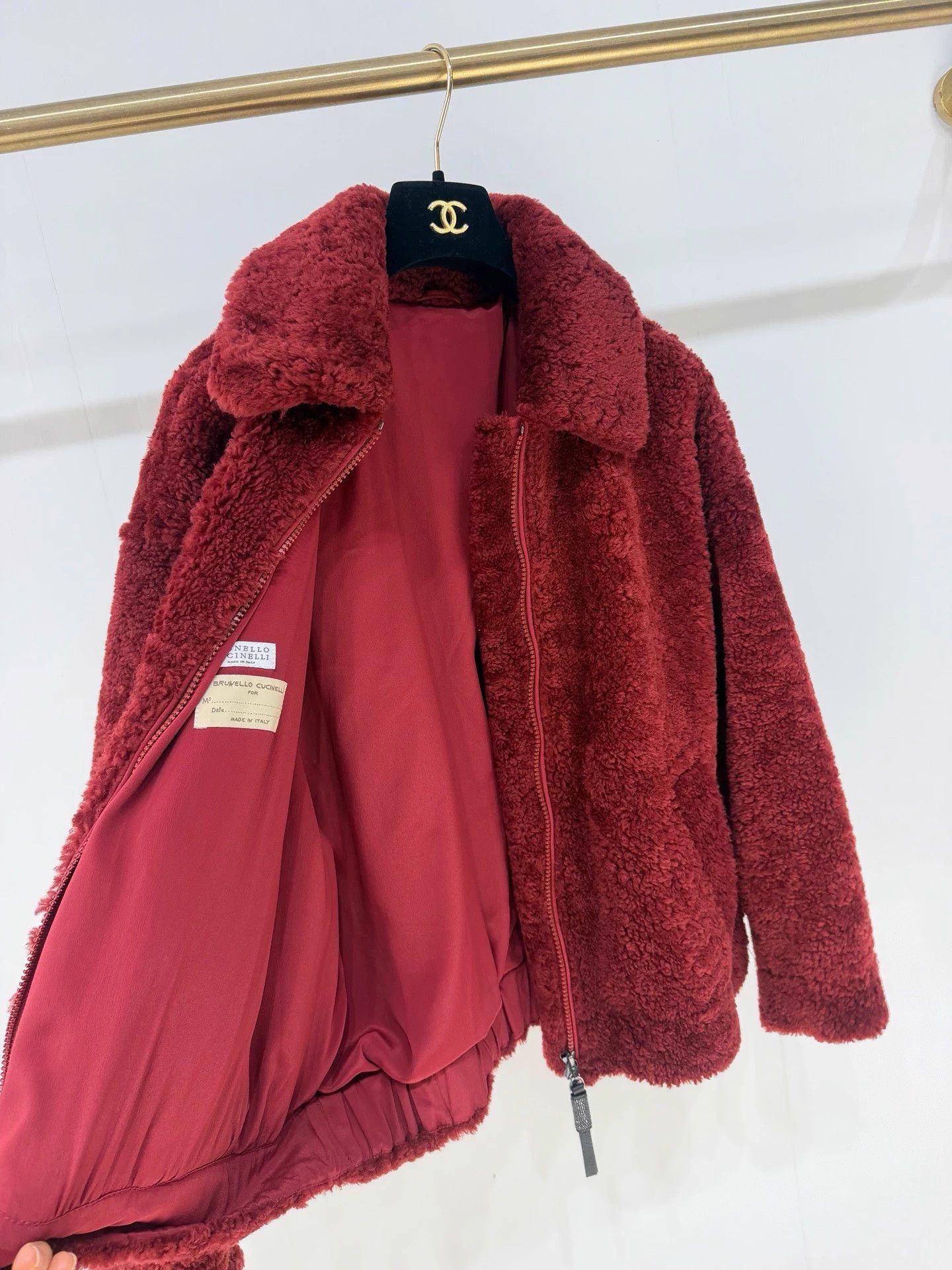 Brunello Cucinelli Brunello Cucinelli Shearling Teddy PR 42 99new Size M / US 6-8 / IT 42-44 - 3 Thumbnail