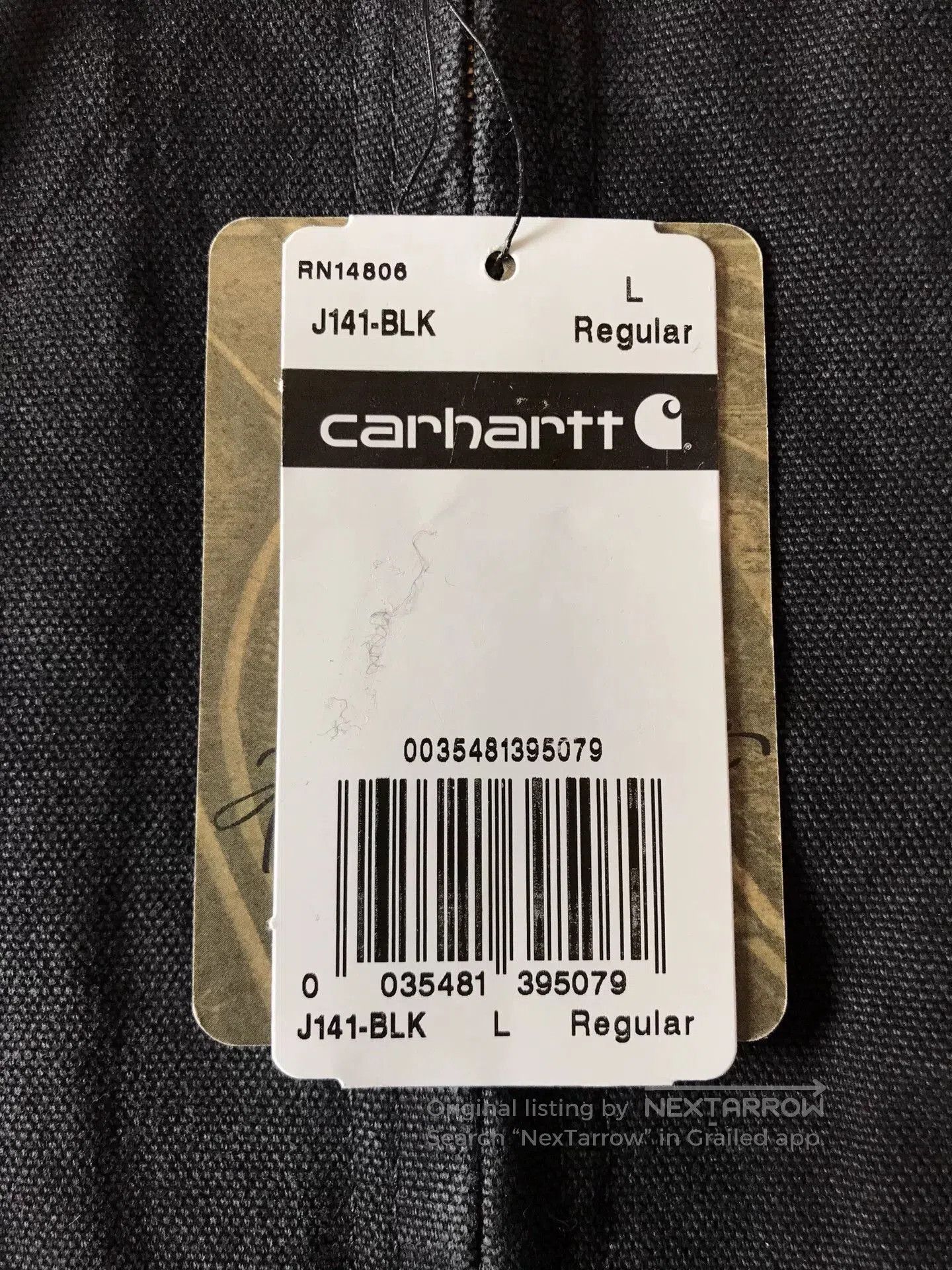 Carhartt Carhartt J141 Hooded Canvas Jacket. Size US L / EU 52-54 / 3 - 8 Thumbnail