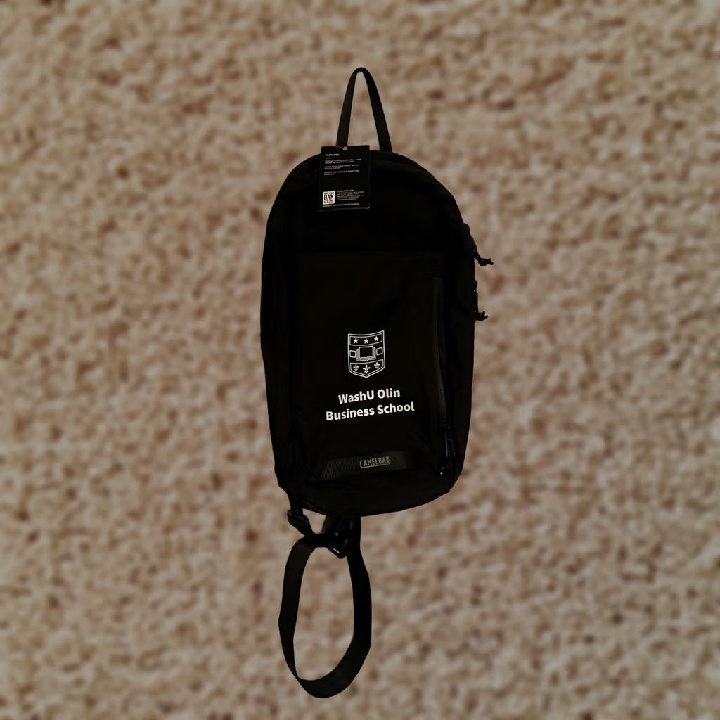 Vintage CamelBak Backpack Wash U Olin Business School Arete Light Sling Black Mens Size ONE SIZE - 1 Thumbnail
