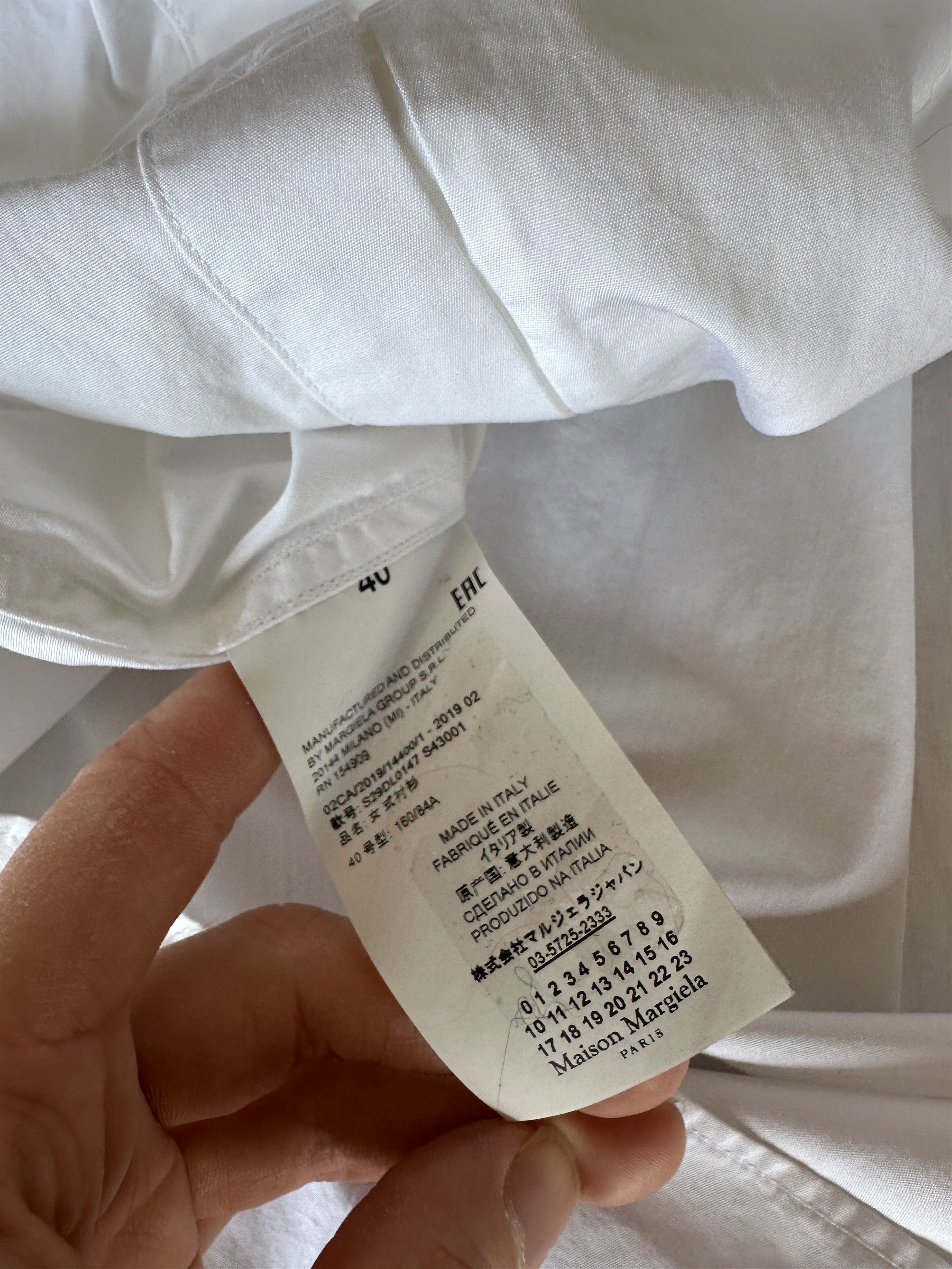 Maison Margiela Maison Margiela Oversized Button Up Shirt Size US XXL / EU 58 / 5 - 4 Thumbnail