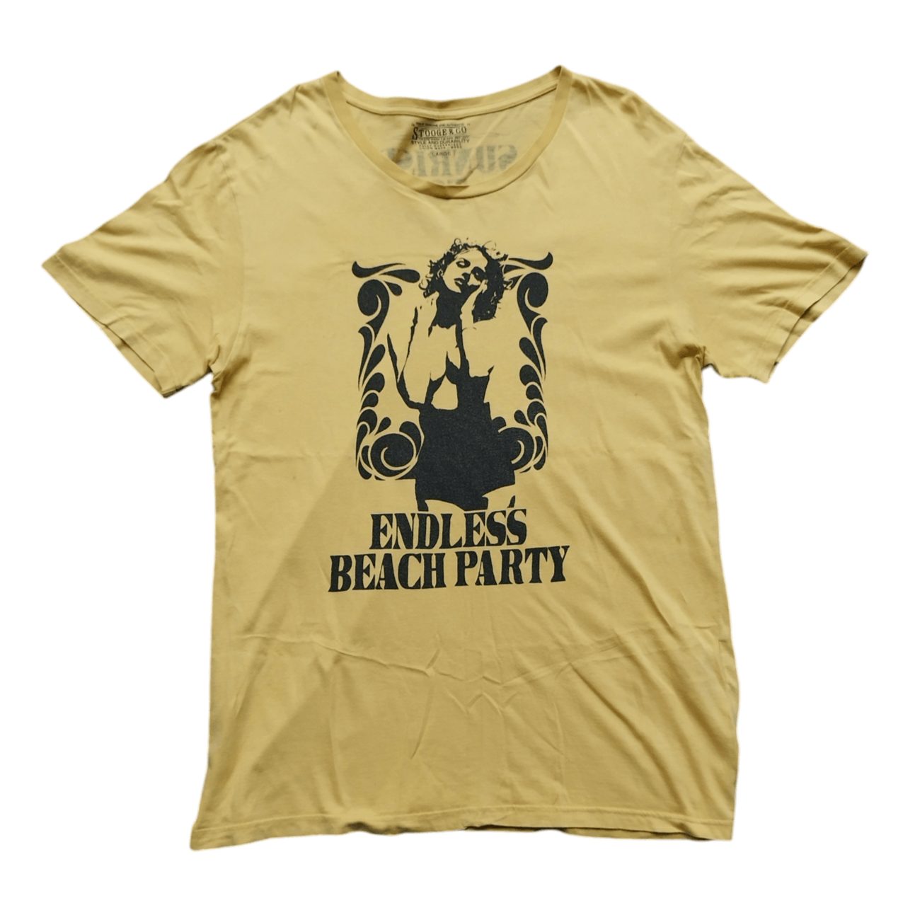 Beauty Beast × Hysteric Glamour × Japanese Brand Japanese brand Stooge & co endless beach party t-shirt Size US L / EU 52-54 / 3 - 1 Thumbnail