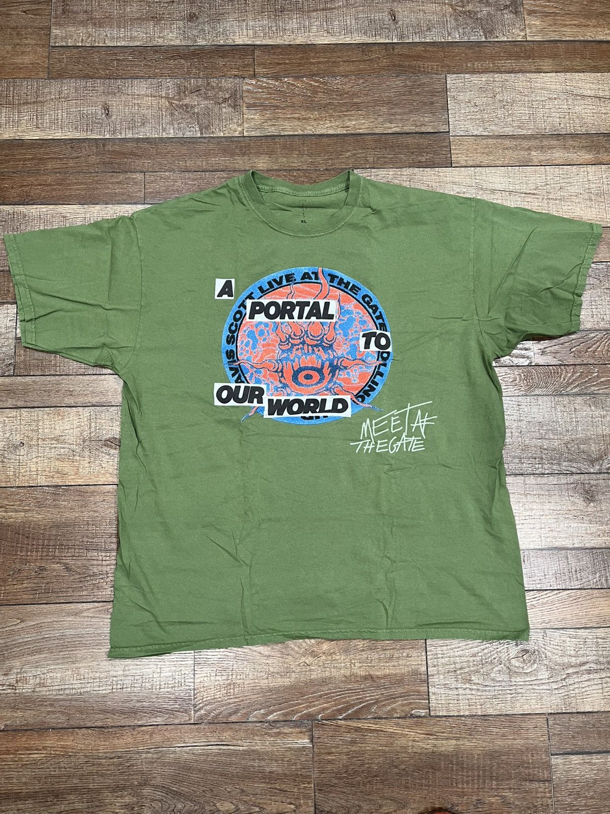 Travis Scott Travis Scott Rolling Loud NYC 2021 Utopia Portal Tee Size XL Size US XL / EU 56 / 4 - 1 Thumbnail