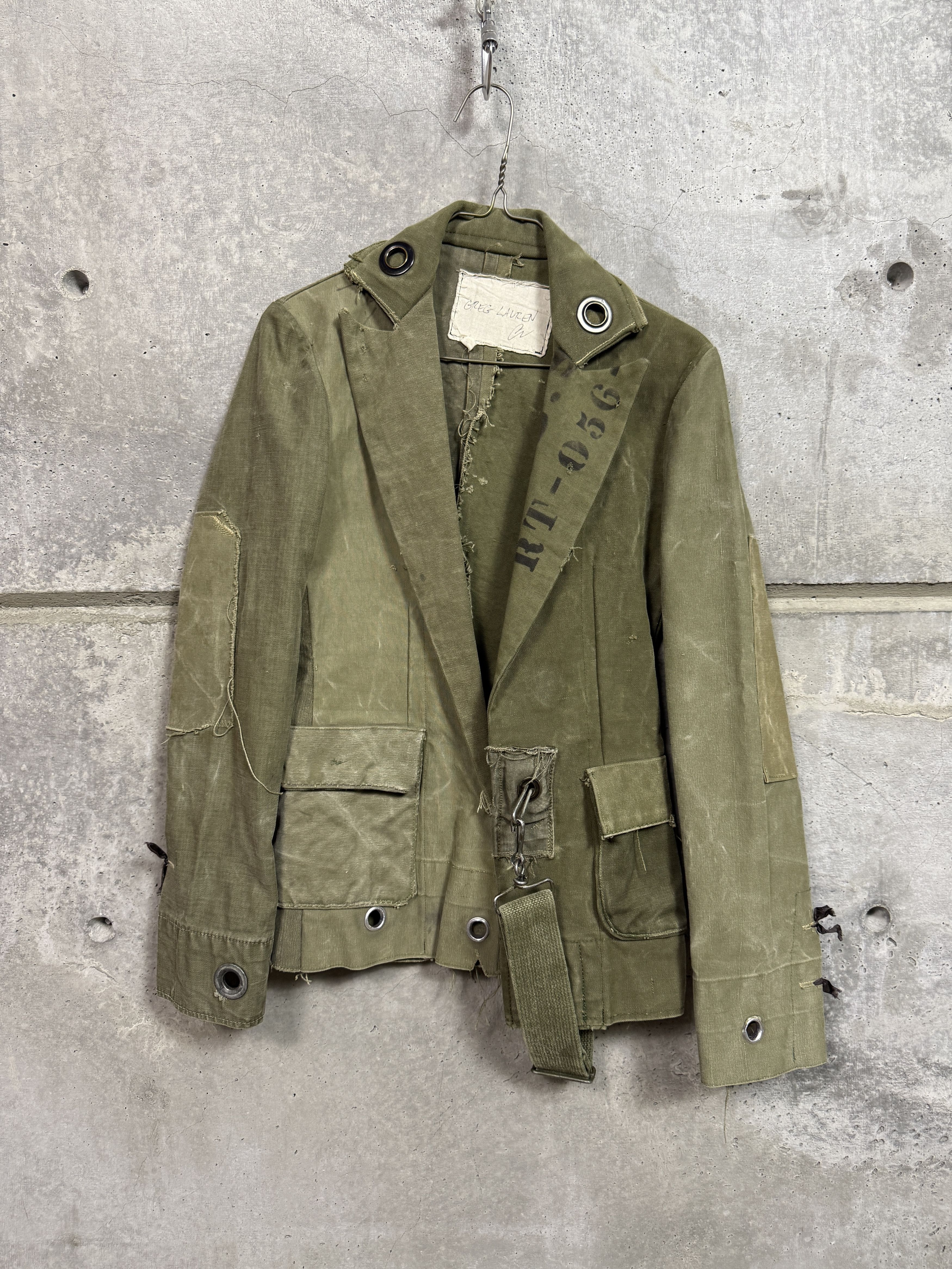 Greg Lauren Greg Lauren 2012 E-2 Duffle Bag Jacket Size XS / US 0-2 / IT 36-38 - 1 Thumbnail