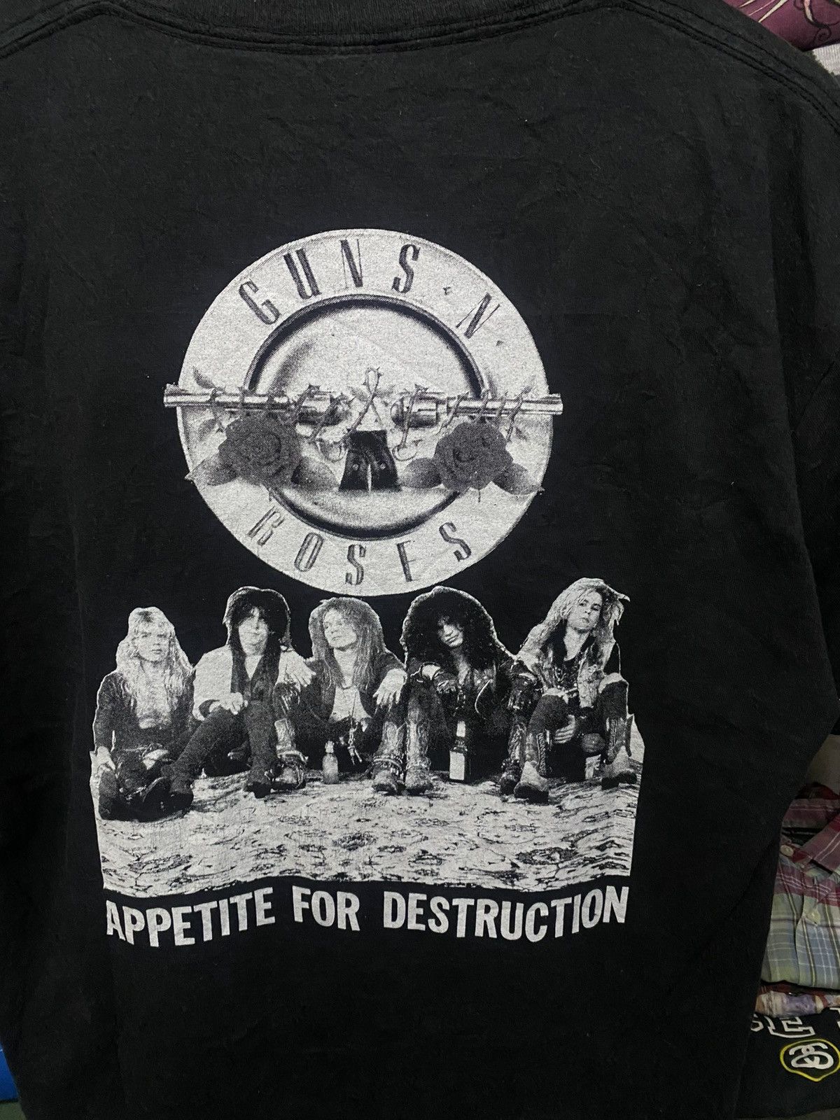 Band Tees × Guns N' Roses × Vintage Vintage Gun's N Roses Appetite For Destruction band tees Size US M / EU 48-50 / 2 - 3 Thumbnail