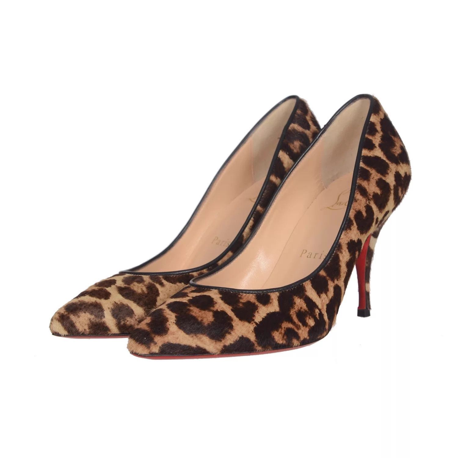 Christian Louboutin CL Women's 35 High Heels Size US 4.5 / IT 34.5 - 1 Thumbnail
