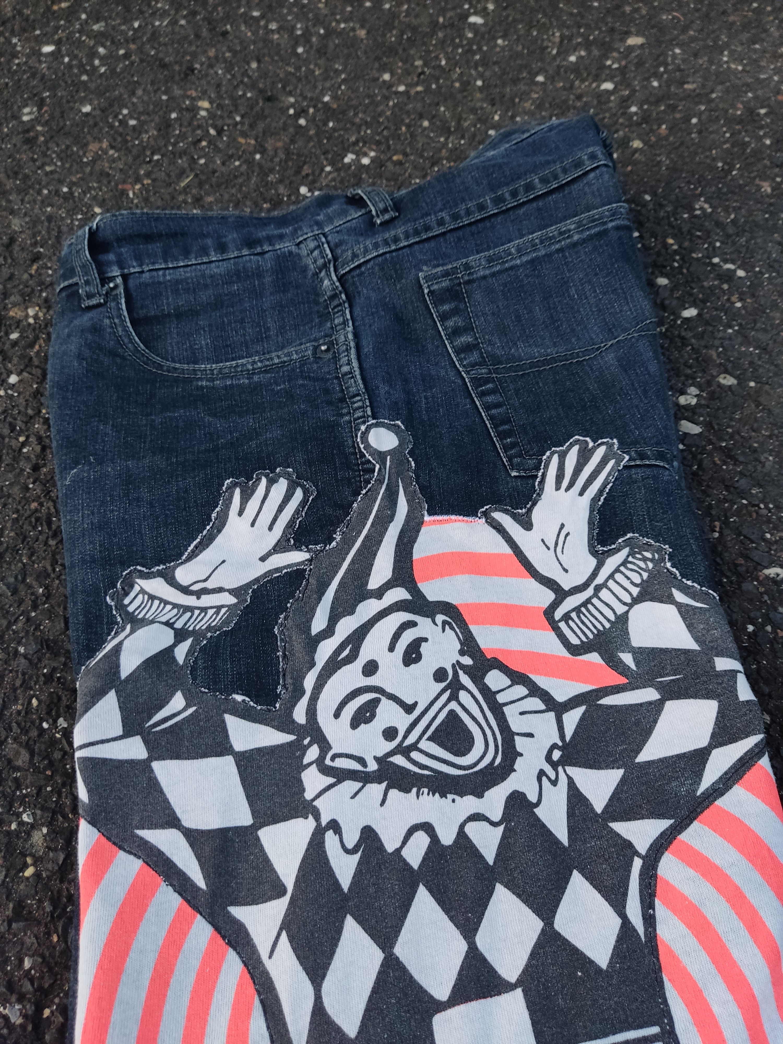 Kapital × Number (N)ine × Vintage Vintage Kapital Inspired Repaired Denim Saschiko Patchwork Size US 34 / EU 50 - 3 Thumbnail