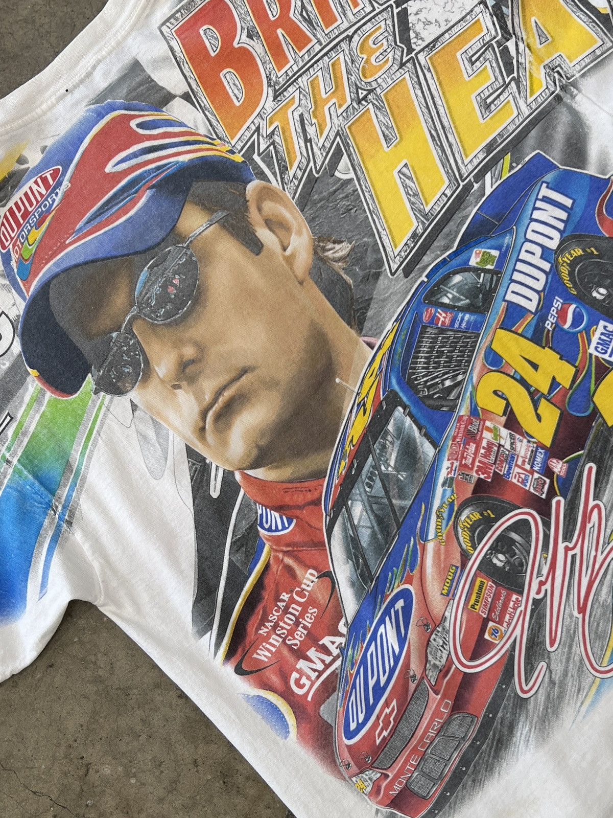 NASCAR Vintage AOP 2000s NASCAR Jeff Gordon Racing Tee Medium Size US M / EU 48-50 / 2 - 1 Thumbnail