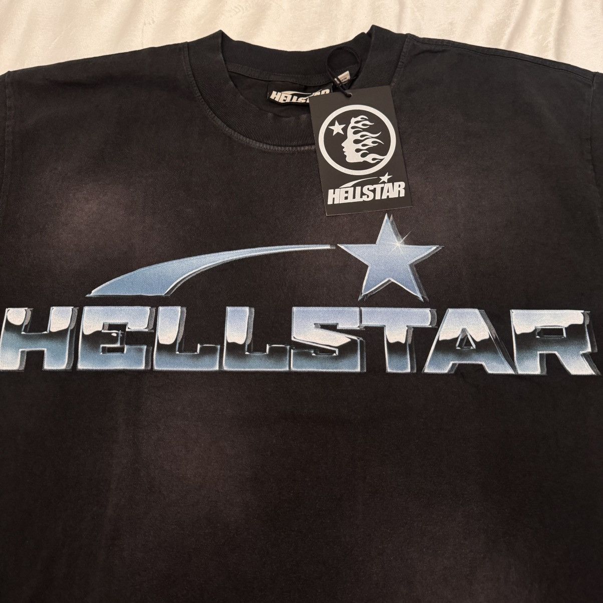HELLSTAR Hellstar Chrome Logo T-Shirt Size US L / EU 52-54 / 3 - 4 Thumbnail